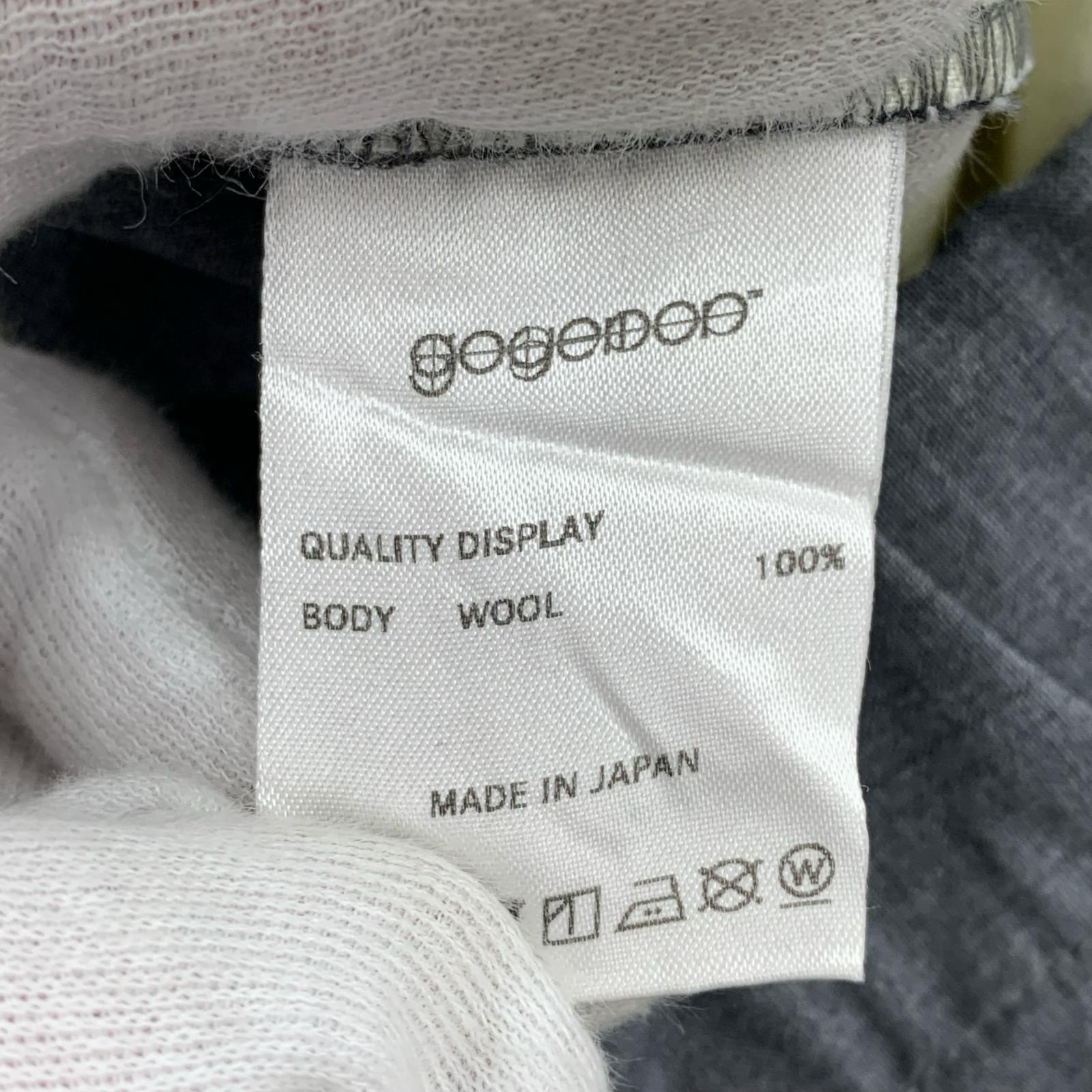 パンツ goyemon Light Wool Easy Slacks L グレー