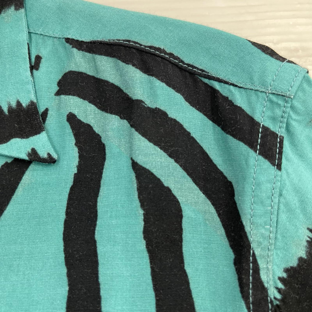 長袖シャツ TIM LEHI / S/S HAWAIIAN SHIRT(XS) グリーン