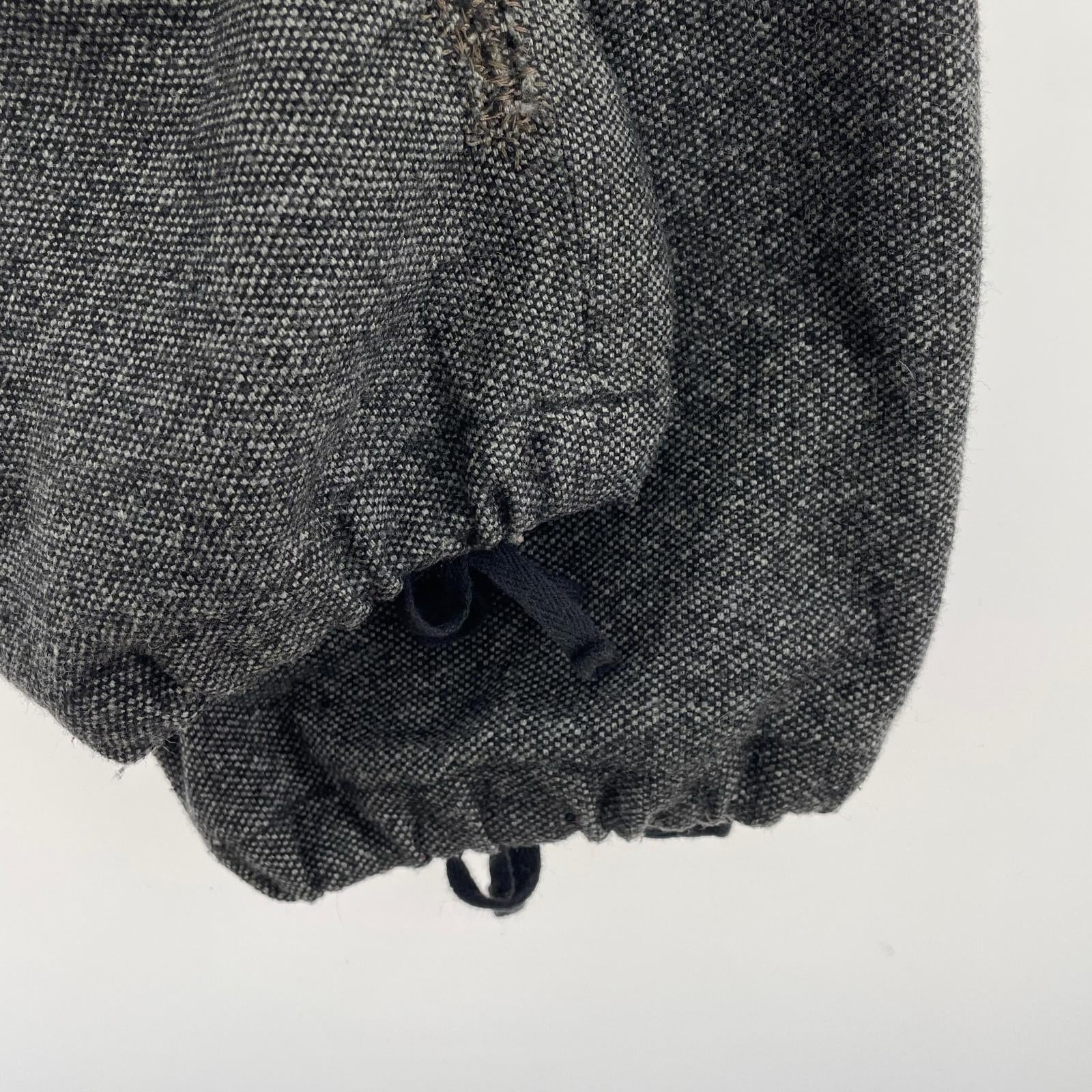 パンツ USA製 ウールパンツ S ブラック
