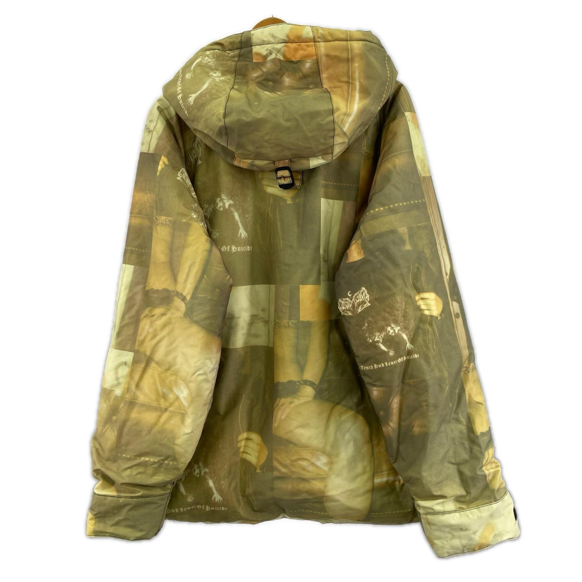 ジャケット 総柄中綿ジャケット XL