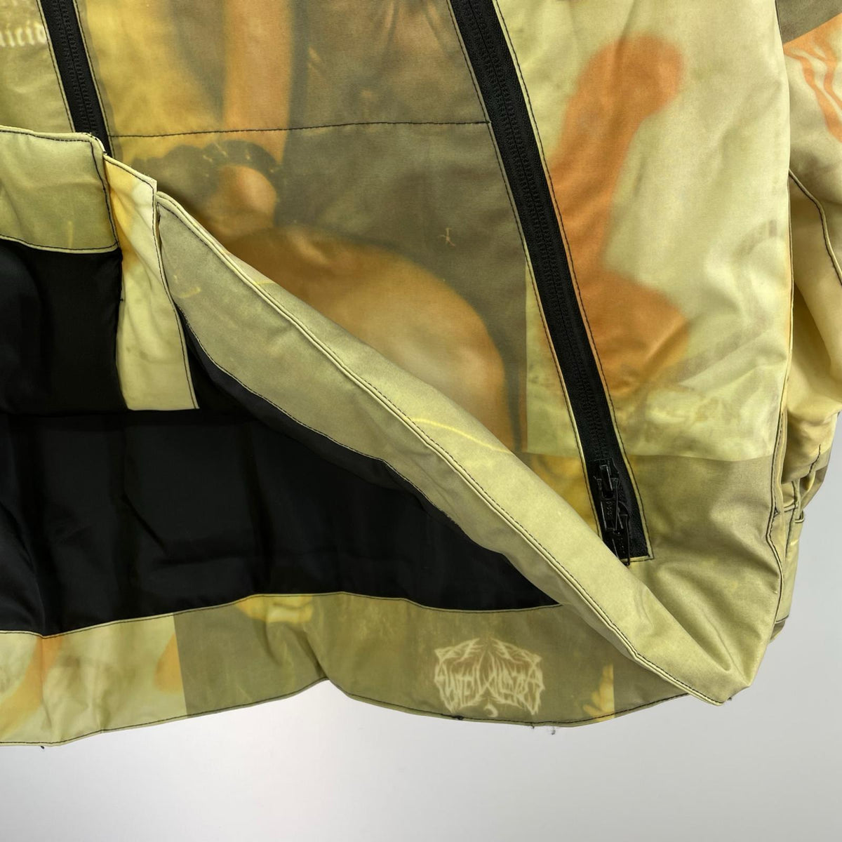 ジャケット 総柄中綿ジャケット XL