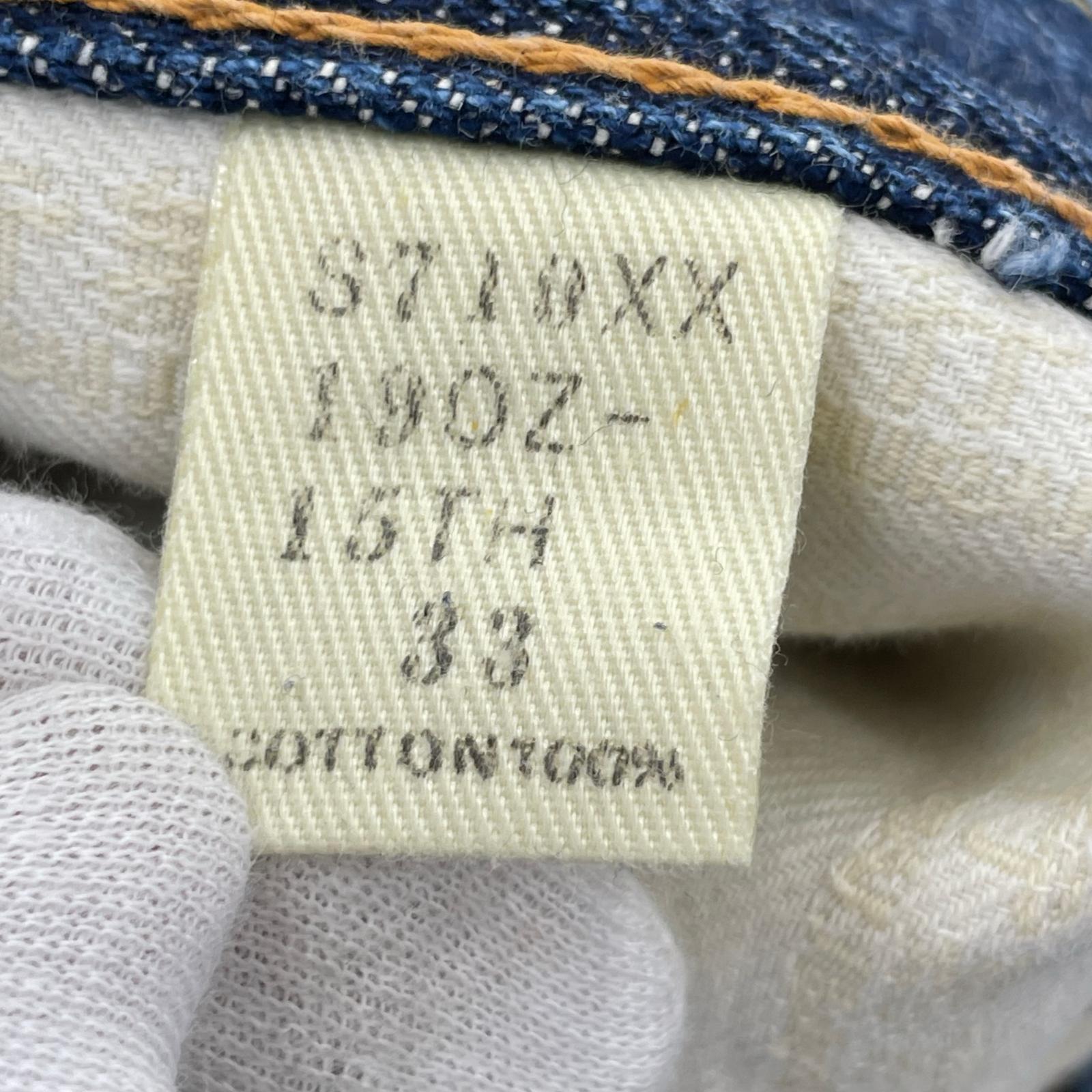 デニムパンツ S710XX インディゴ 33 ブルー