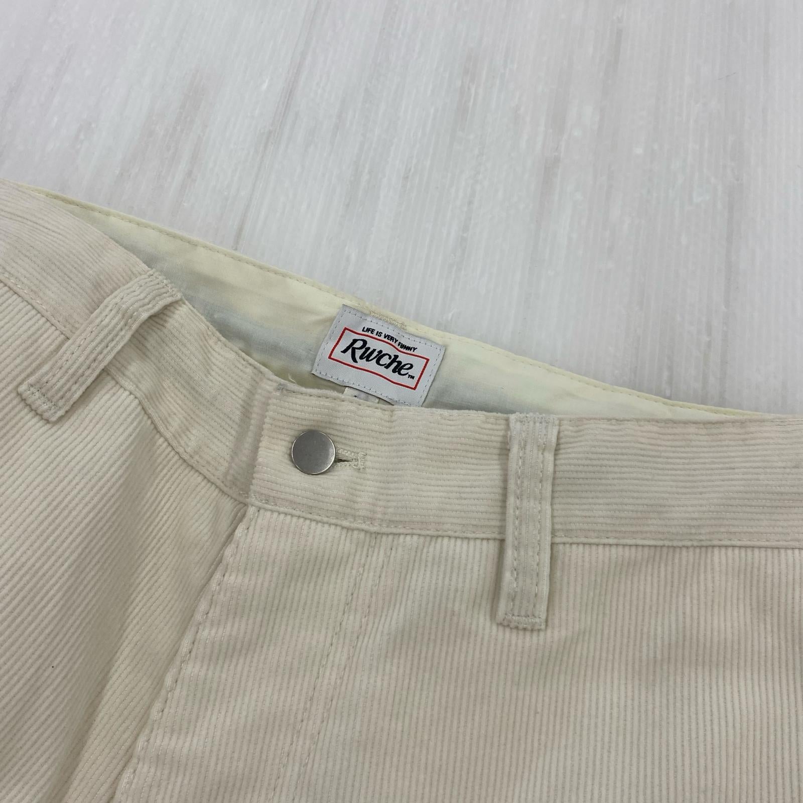 パンツ RWCHE - SESSION CORDUROY PANTS M ホワイト