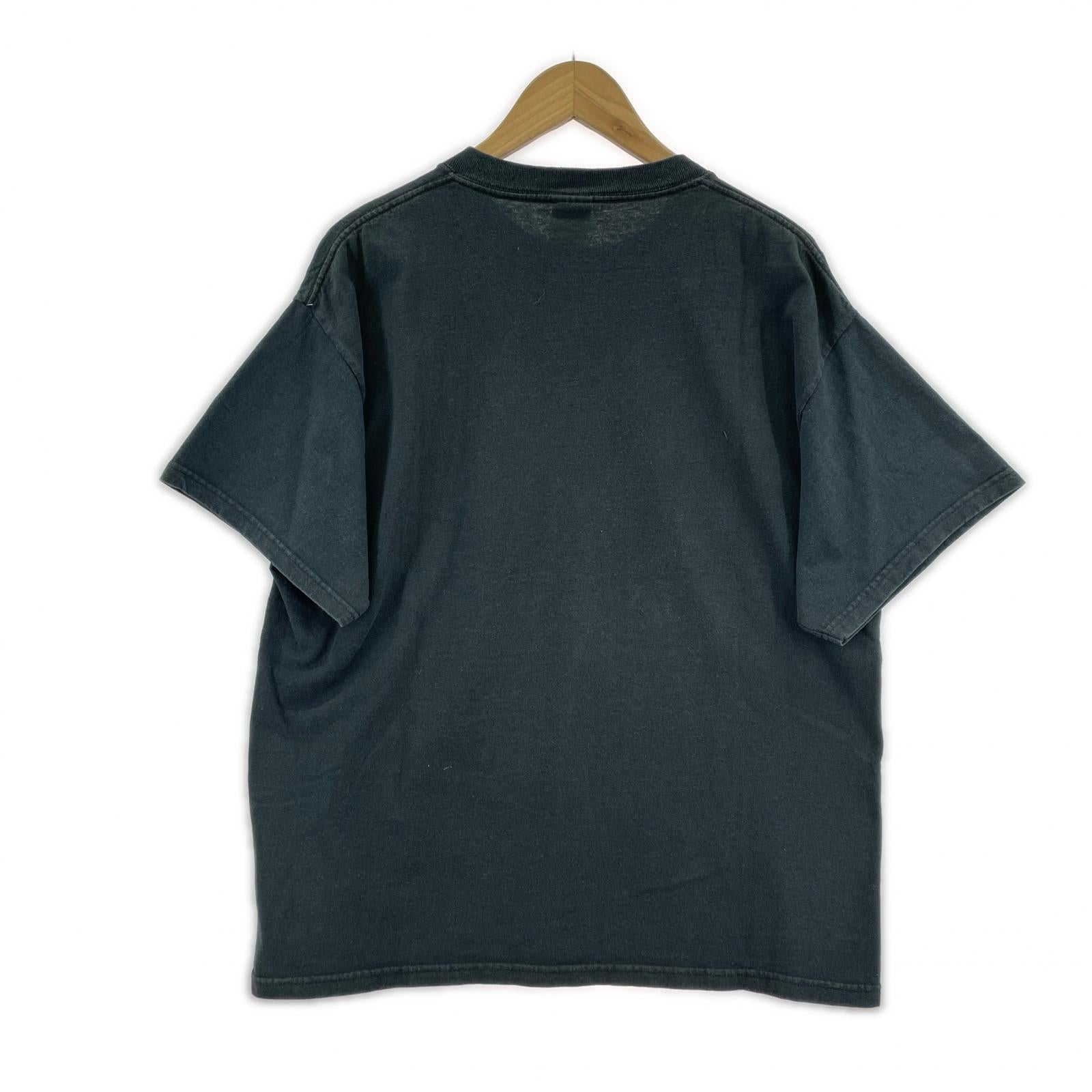 半袖Tシャツ 90s EVANGELION エヴァンゲリオン アニメTee L ブラック