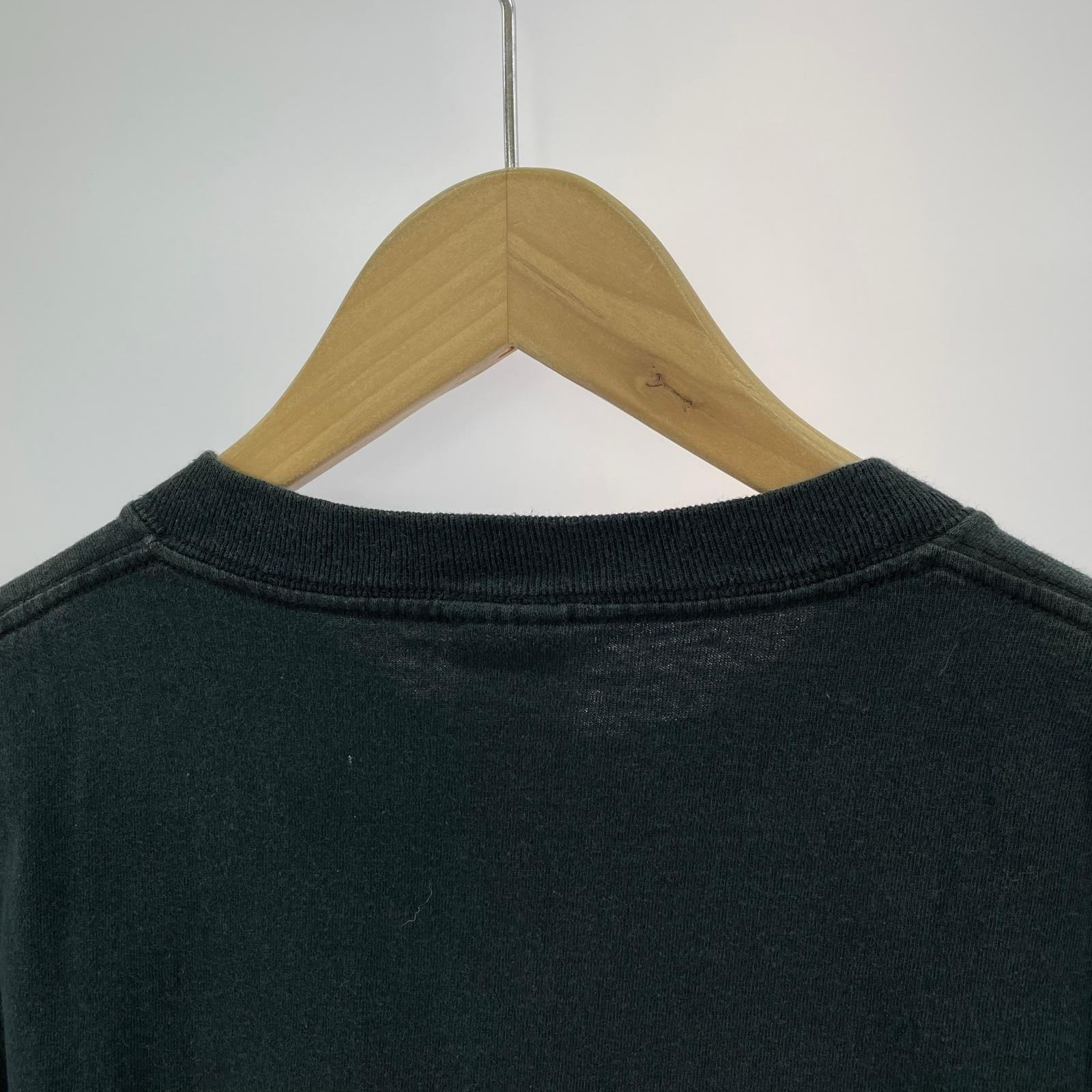 半袖Tシャツ 90s EVANGELION エヴァンゲリオン アニメTee L ブラック