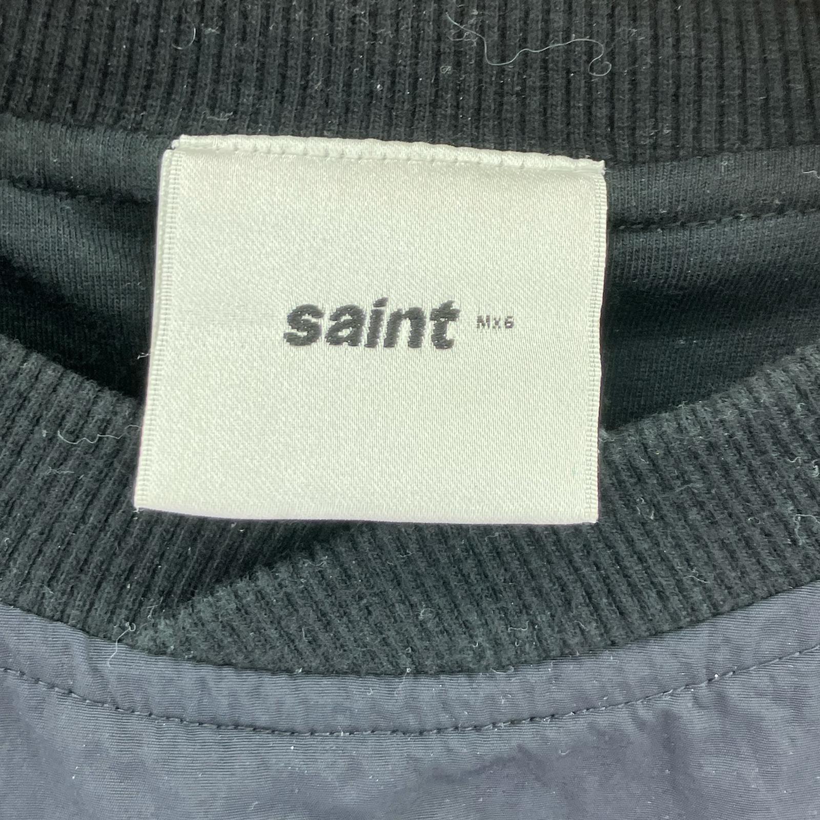 スウェット 24AW NYLON PULLOVER SAINT M