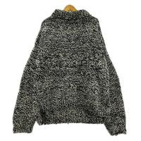 ニット SEEALL HAND OVERSIZED HIGH NECK SWEATER ブラック