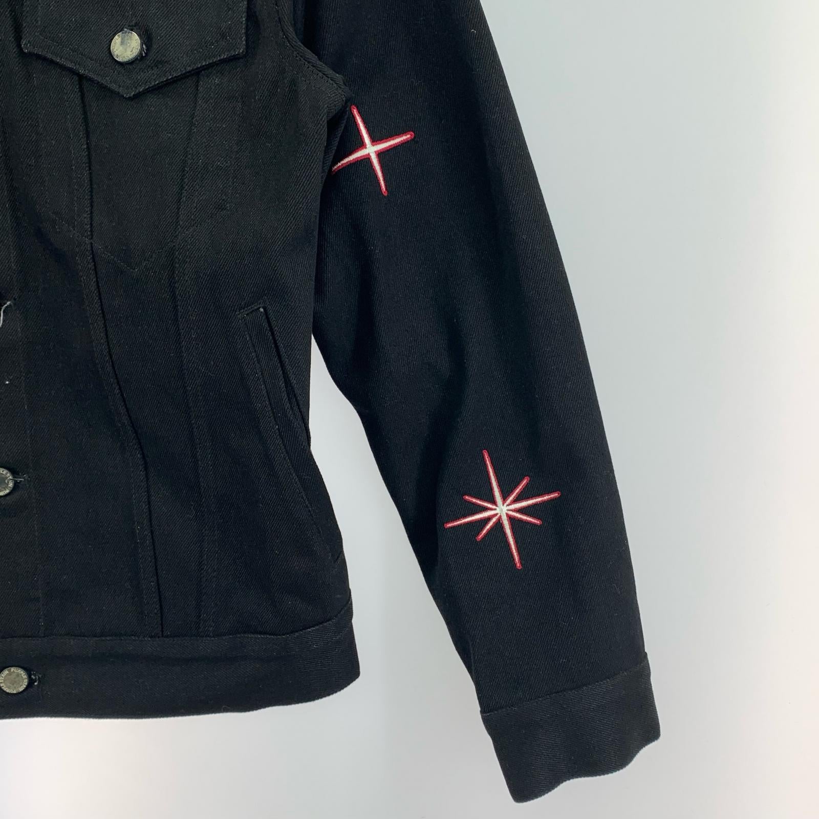 ジャケット Spray Logo Denim Jacket 1 ブラック