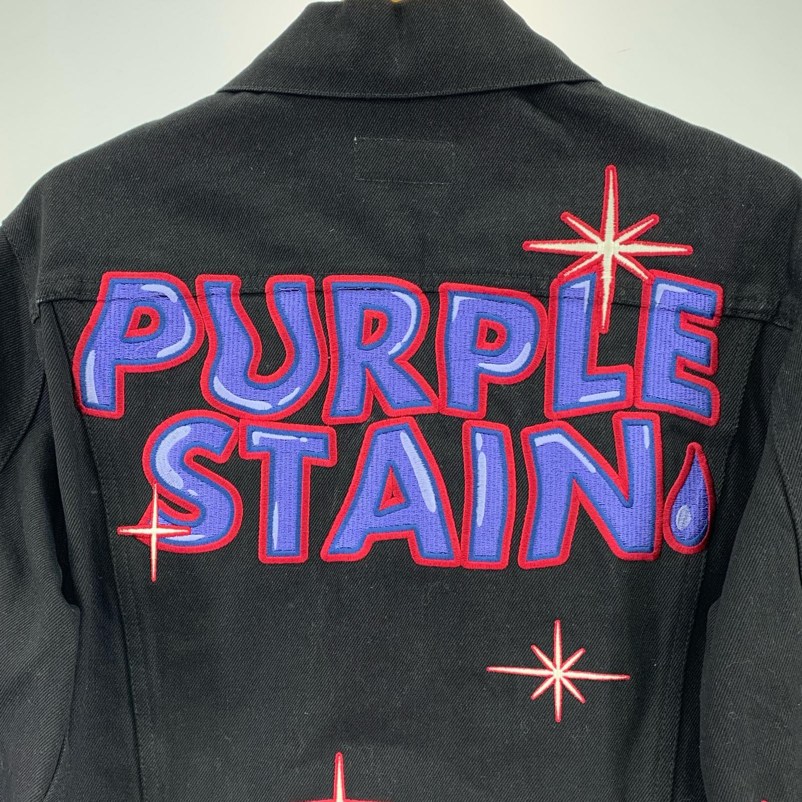ジャケット Spray Logo Denim Jacket 1 ブラック