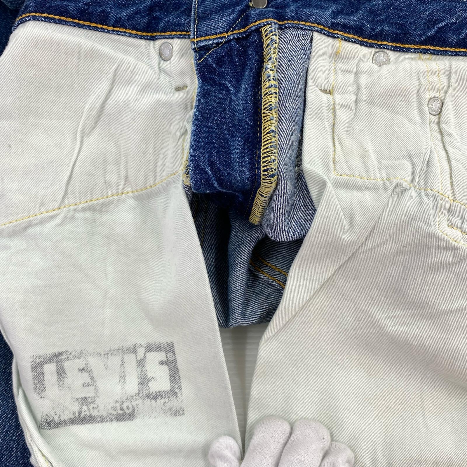 デニムパンツ 501Z XX 1954モデル W28 28 ブルー