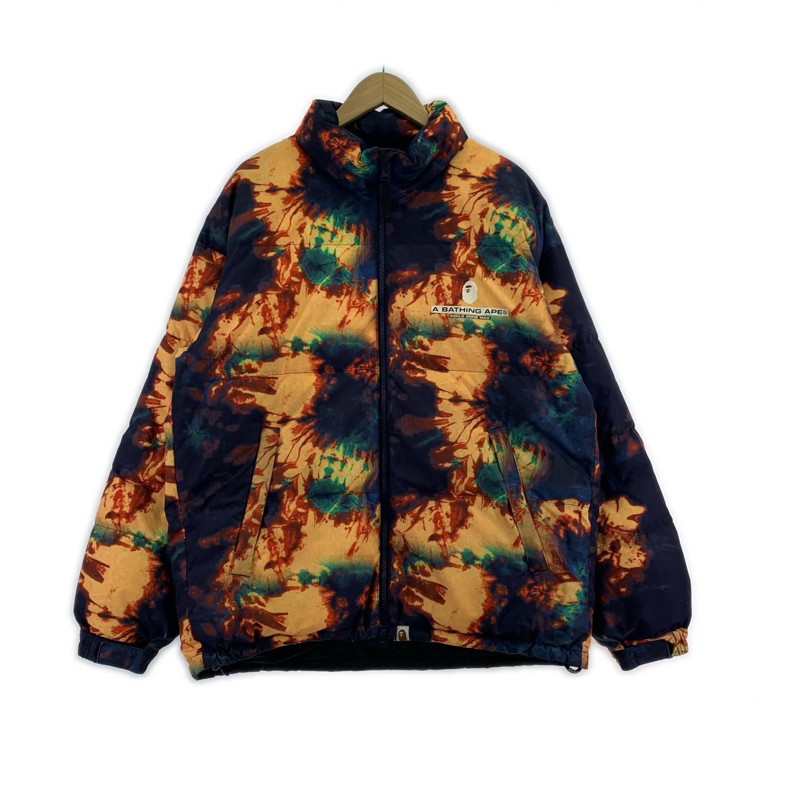 ダウンジャケット 22SS TIE DYE LOOSE FIT DOWN JACKET M
