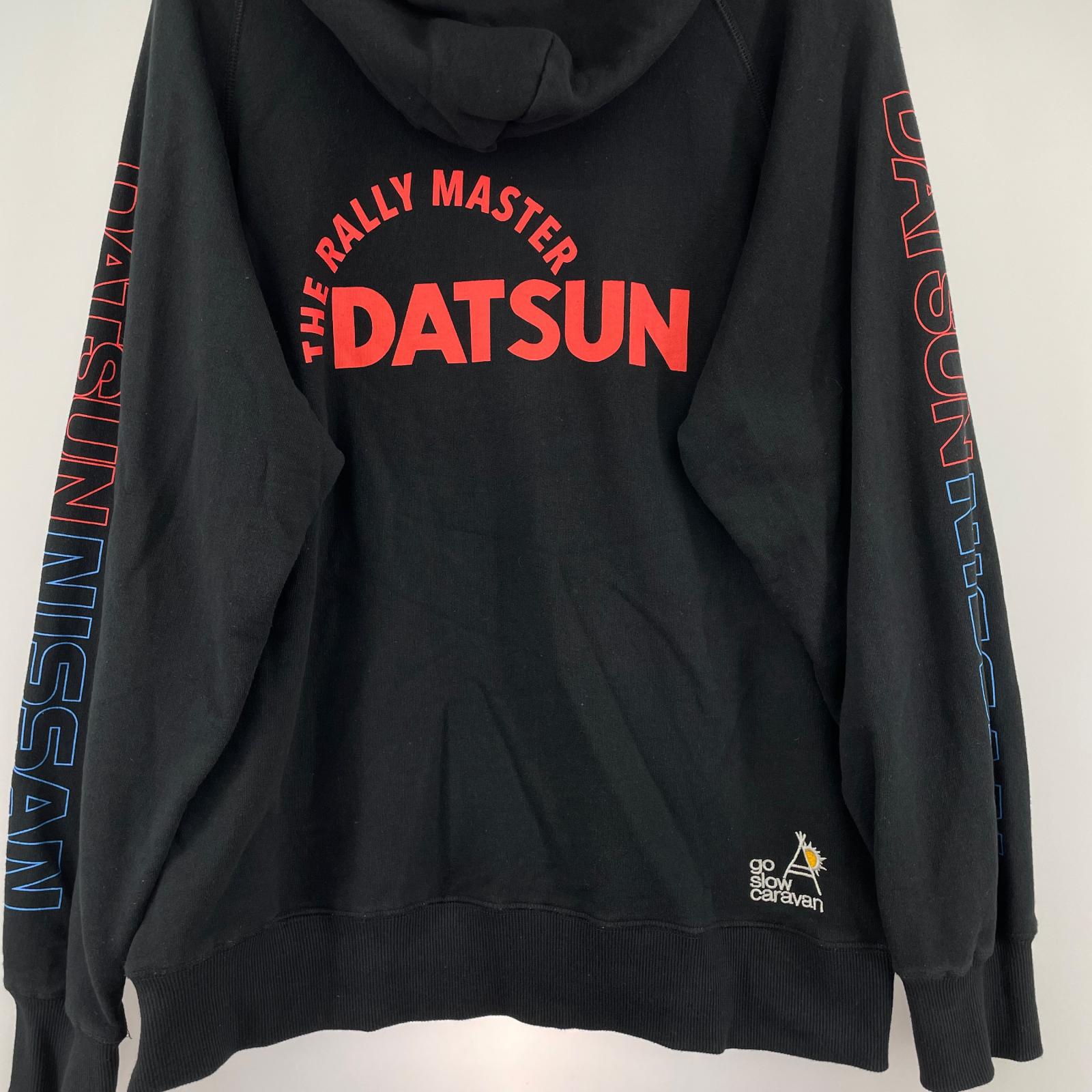 パーカー NISSAN HOODIE BLACK 4 ブラック
