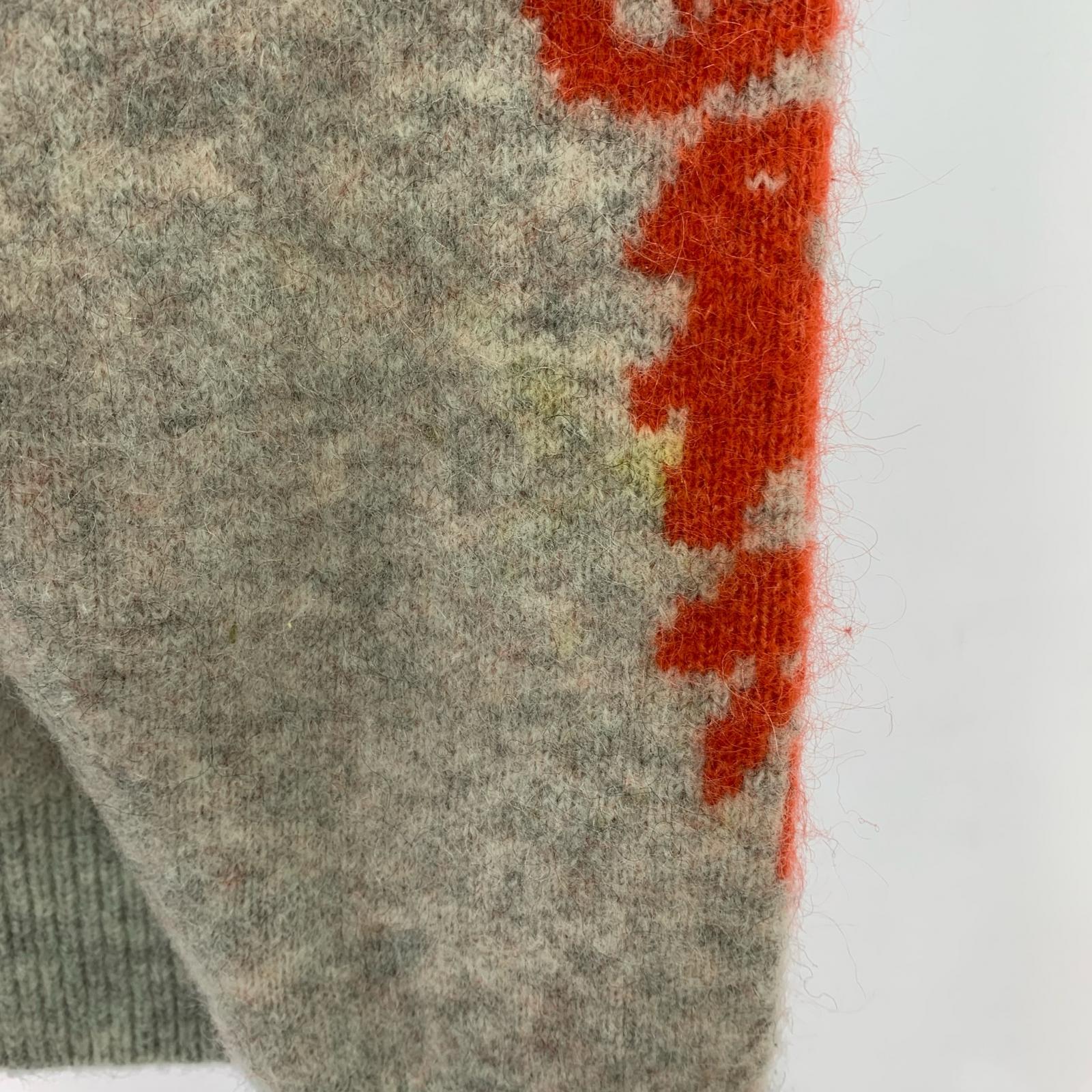 ニット STUSSY 25AW MOHAIR FLOWER SWEATER S グレー