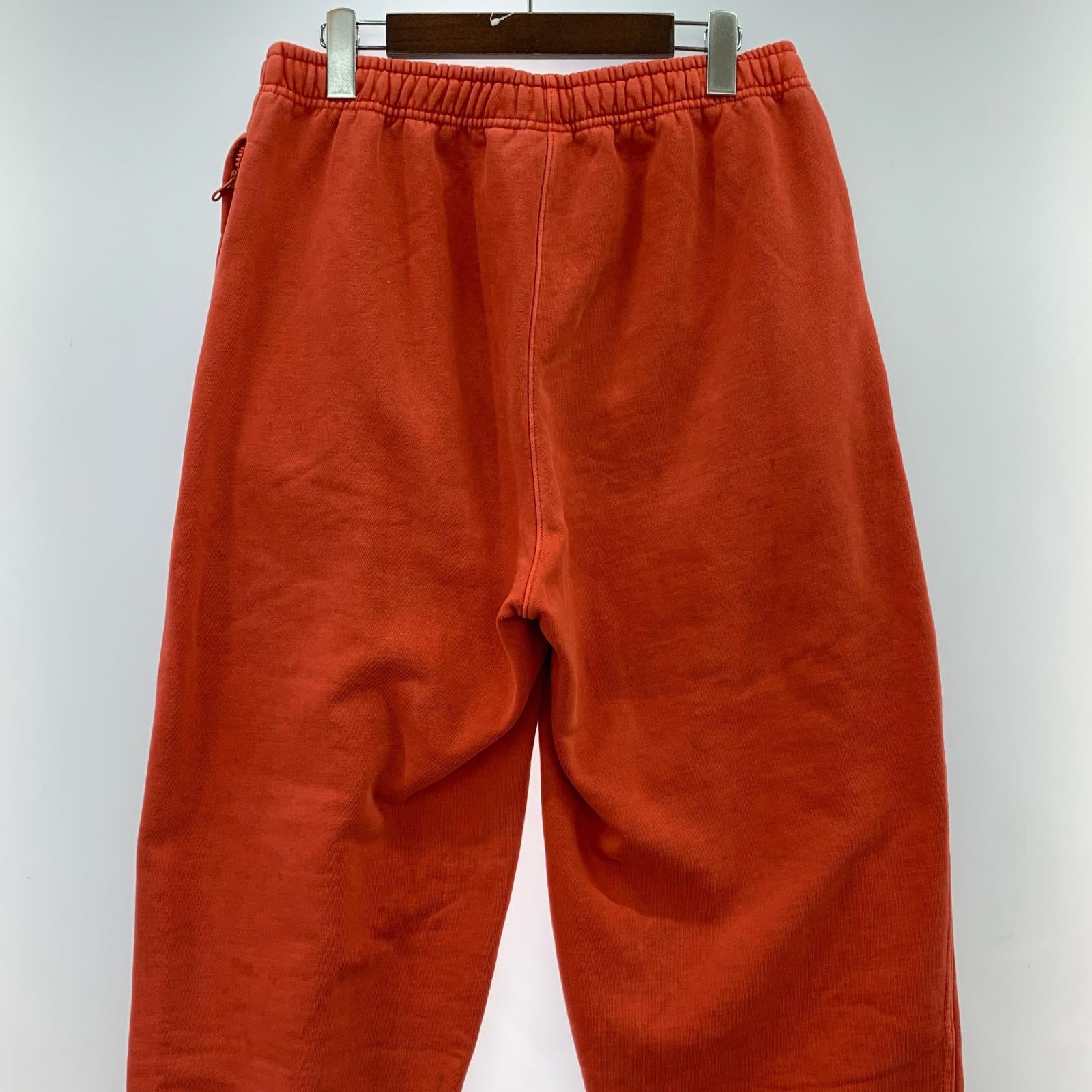 パンツ STUSSY×NIKE 23AW WASHED FLEECE PANT RED S レッド