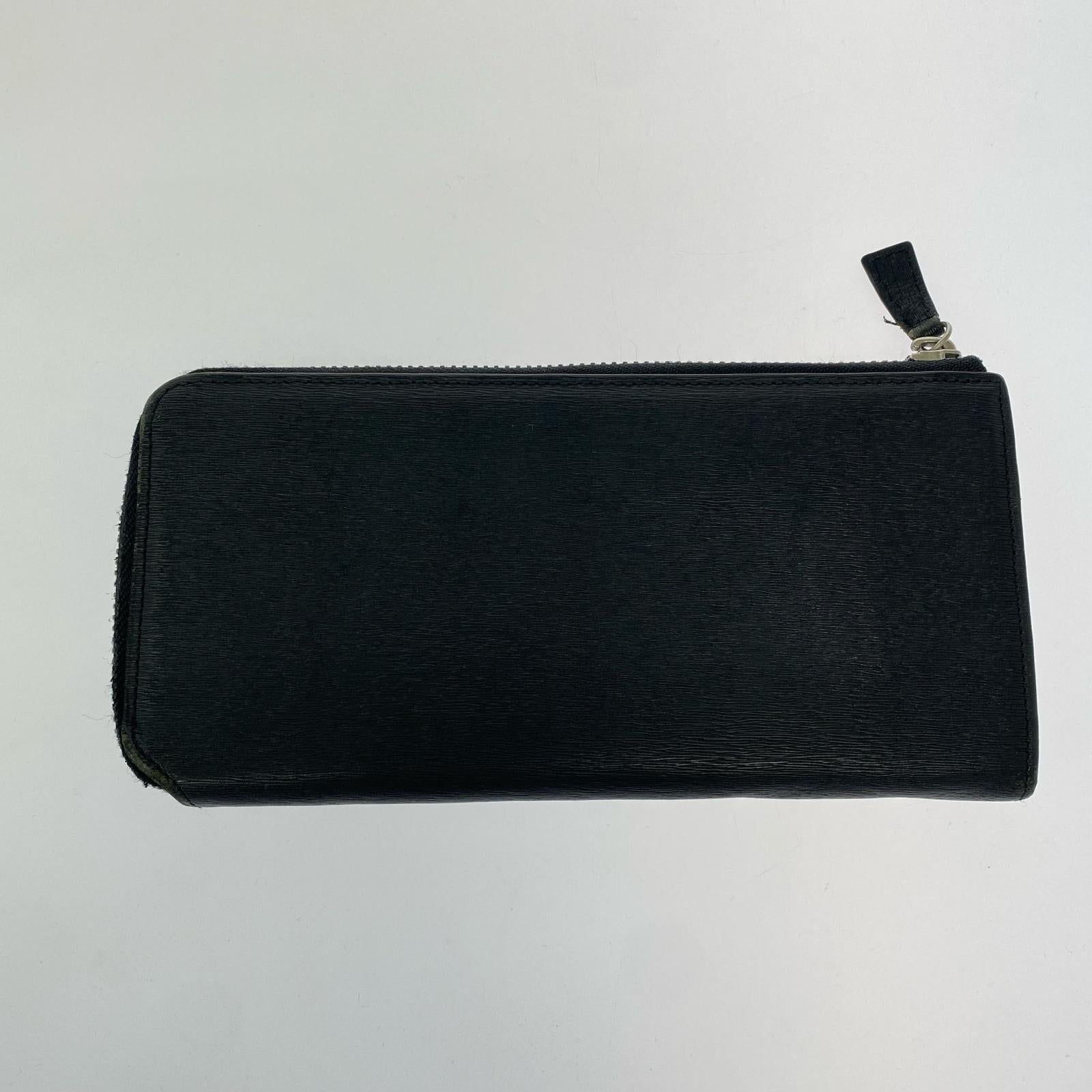 長財布 CURRENT 長財布 黒 ブラック