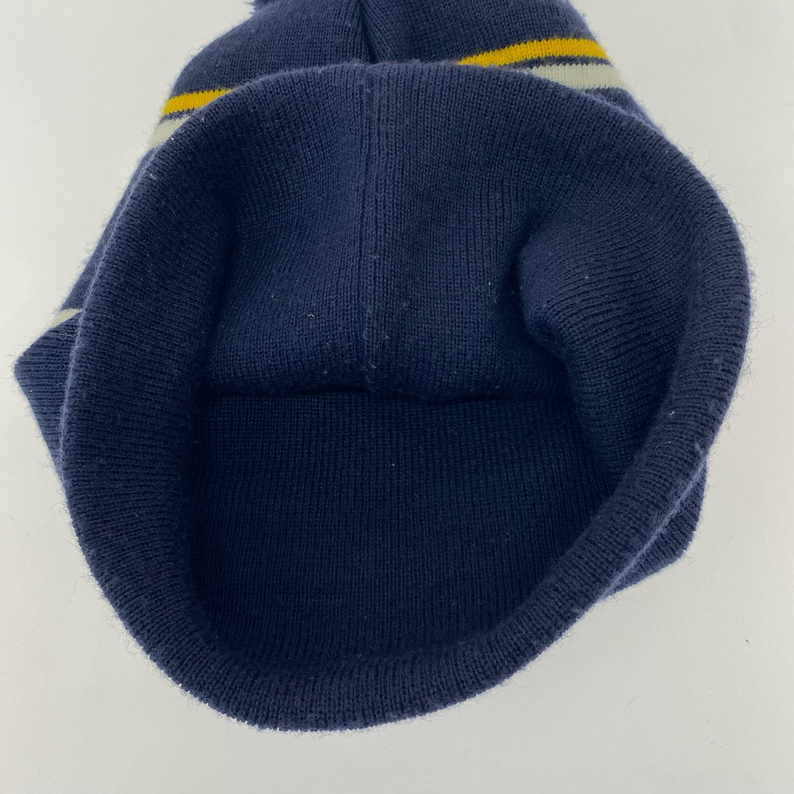ニットキャップ A BATHING APE ニットキャップ ネイビー