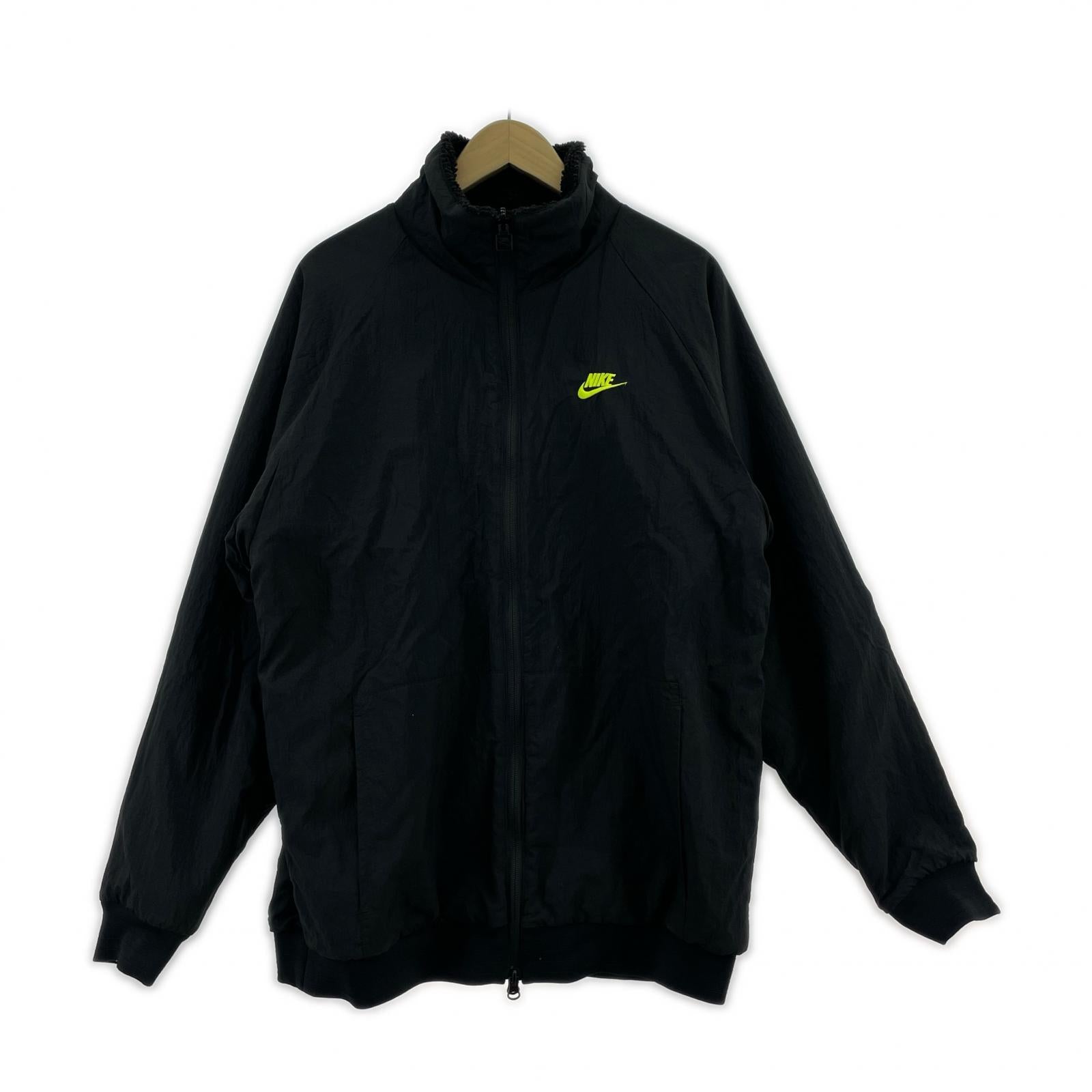 ジャケット リバーシブル ボアジャケット XL ブラック ブラック