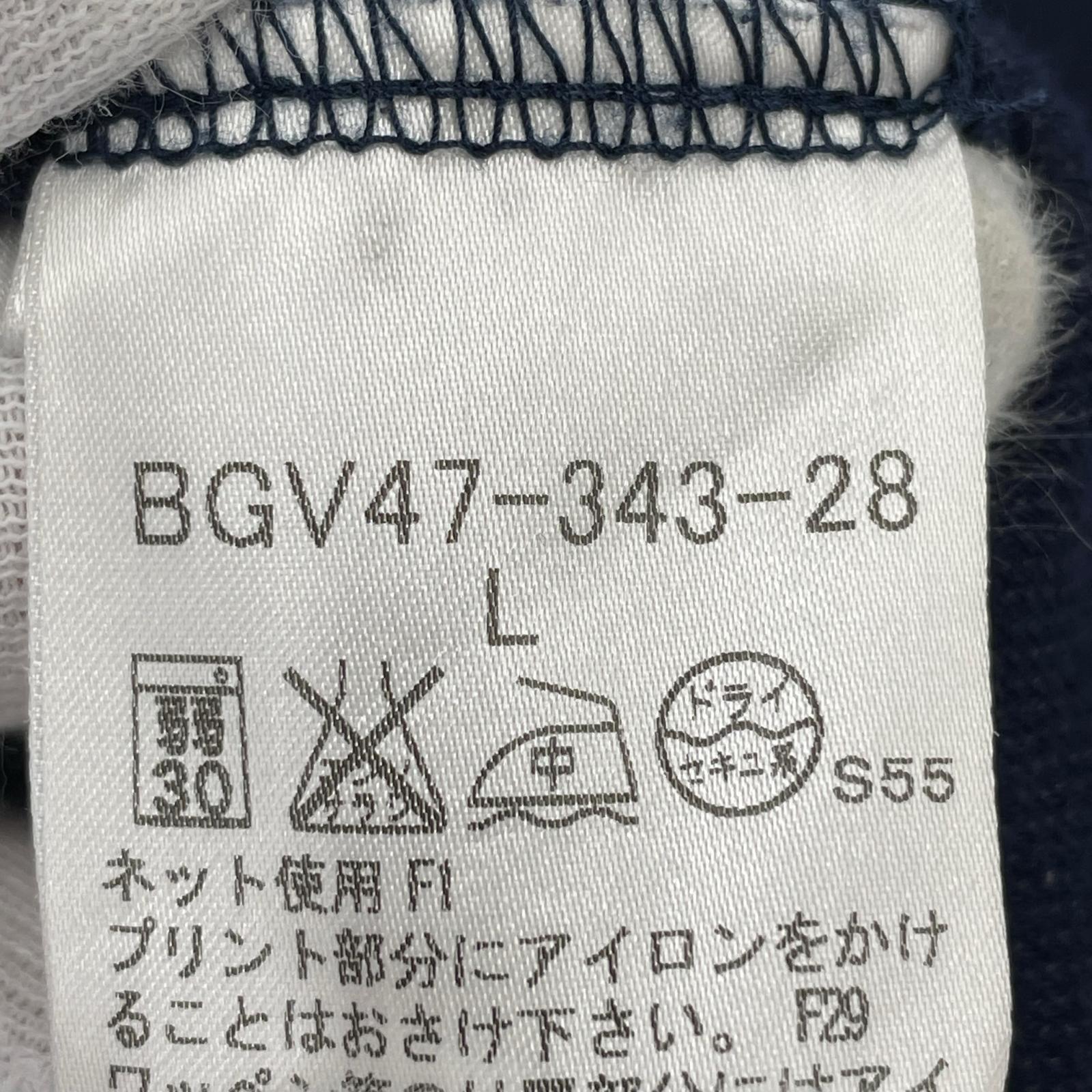 ワンピース GOLF ハーフジップ(L) L ネイビー
