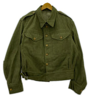 ジャケット 50s British Army overalls denim blouses グリーン