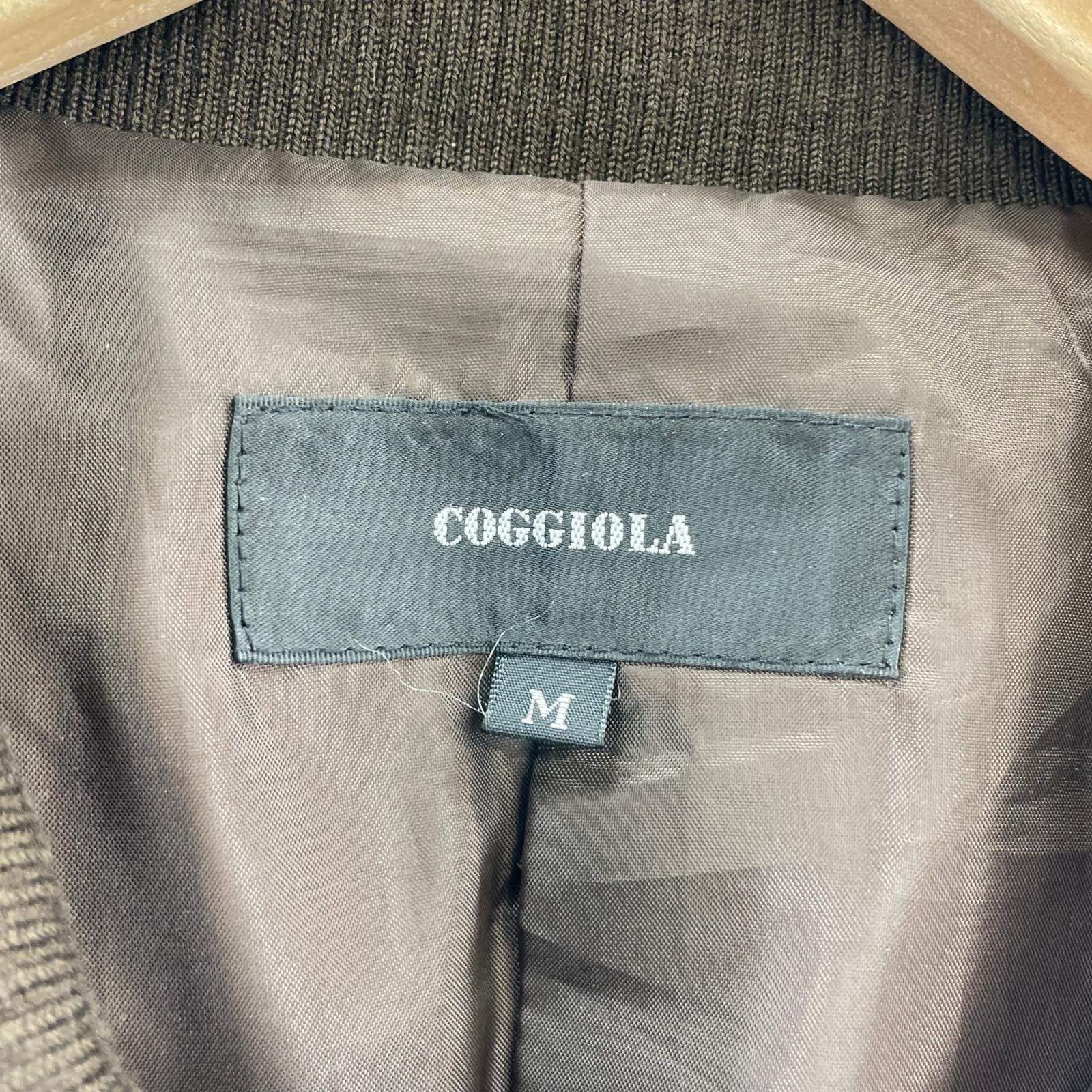 レザージャケット COGGIOLA ブラウン M ブラウン