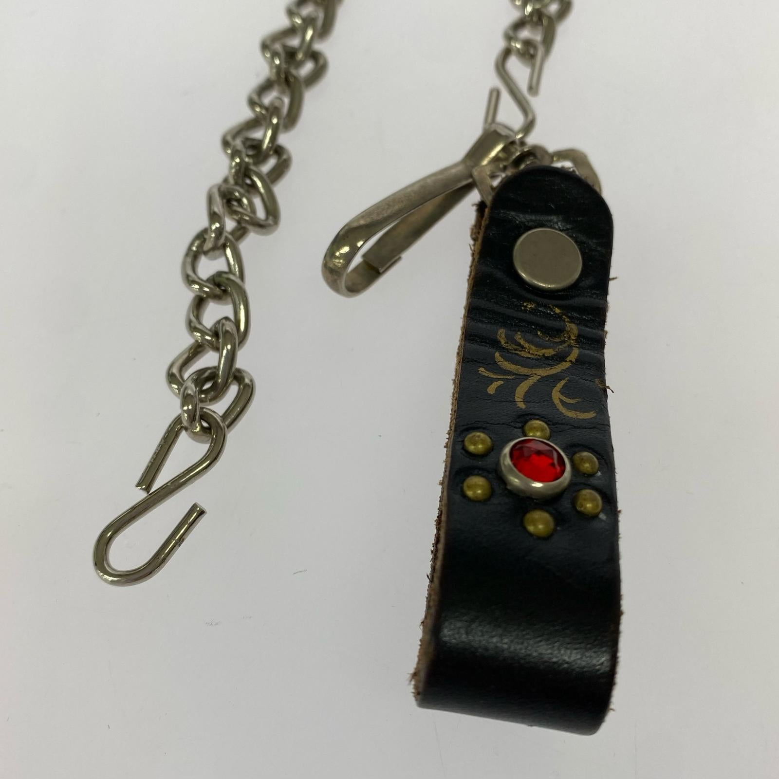 ウォレットチェーン ×HTC スタッズ&ペイント ウォレットチェーン