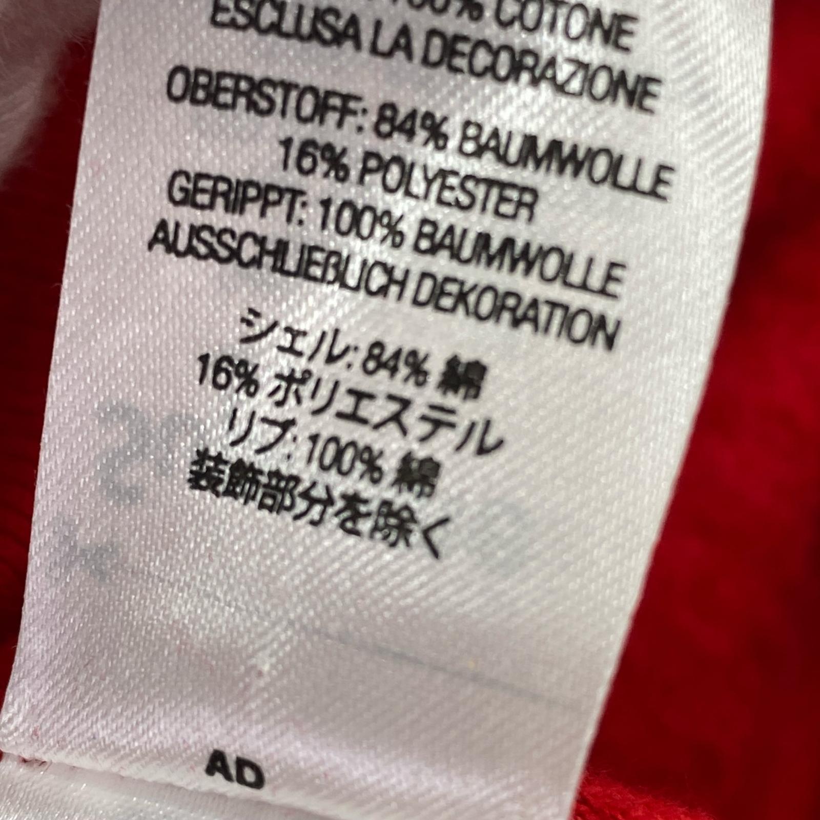 パーカー Box Logo Hooded Sweatshirt FW23 L レッド