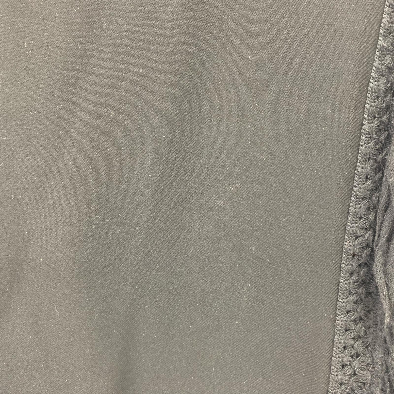 半袖Tシャツ フリンジ S/S カットソー 1 ブラック