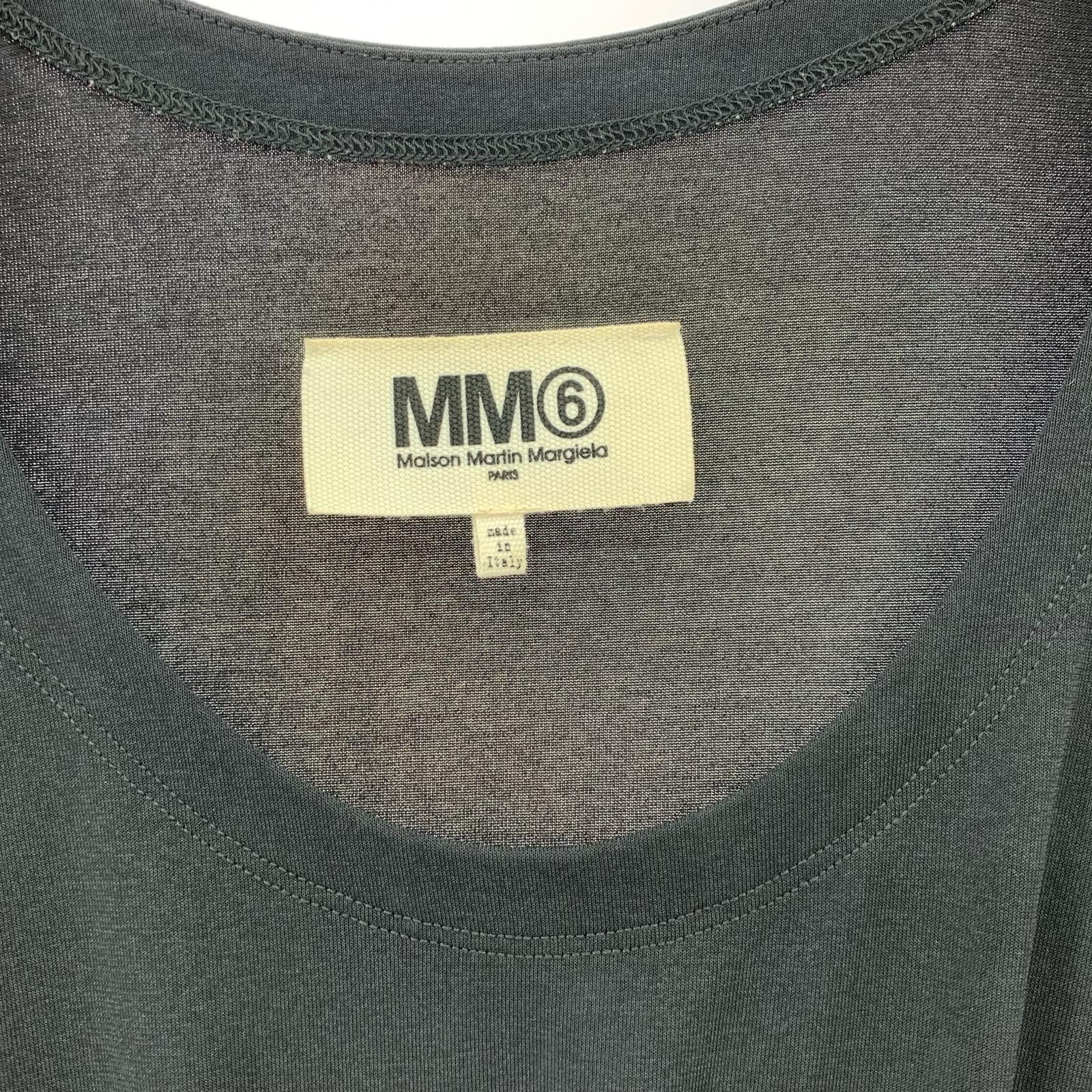 ワンピース MM6 ノースリーブワンピース M ブラック