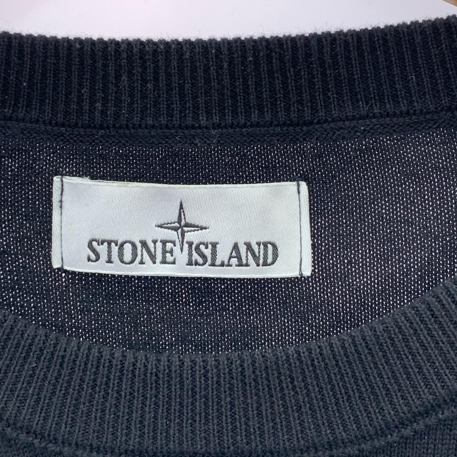 ニット 24ss ORGANIC COTTON CREWNECK KNIT/L L ブラック