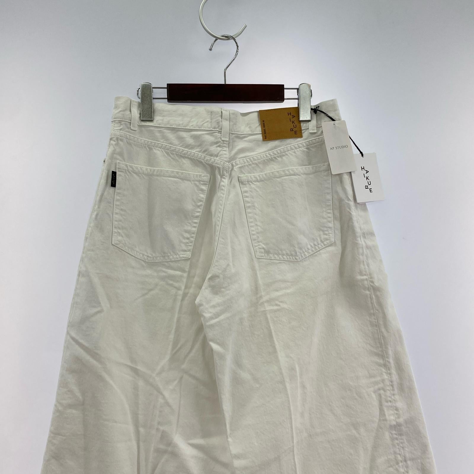 デニムパンツ HAIKURE BETHANY TWILL 45 W27 ホワイト