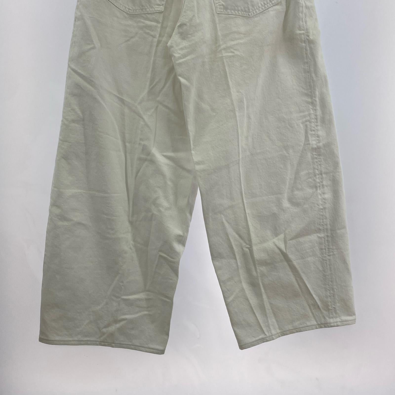 デニムパンツ HAIKURE BETHANY TWILL 45 W27 ホワイト