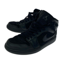 スニーカー AIR JORDAN 1 MID(27.0) 27cm (US9 UK8 1/2 EU44) ブラック