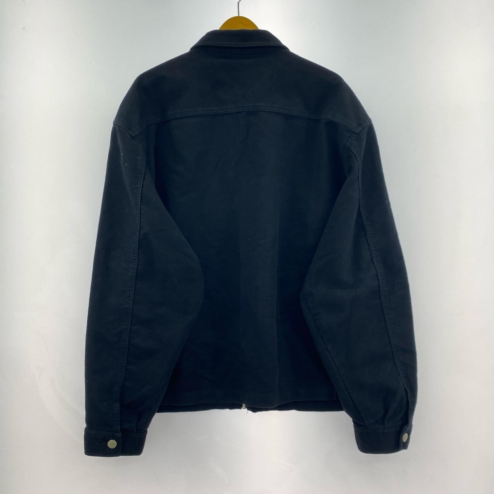 ジャケット 25SS Moleskin Work Jacket 黒 XL ブラック