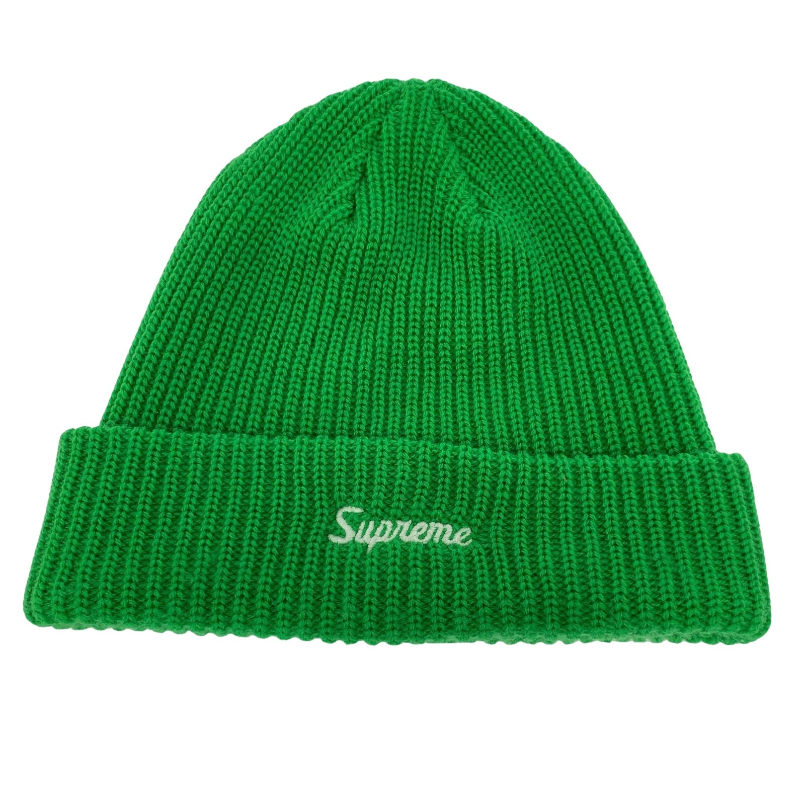 ニットキャップ 25FW loose gauge beanie 緑 グリーン