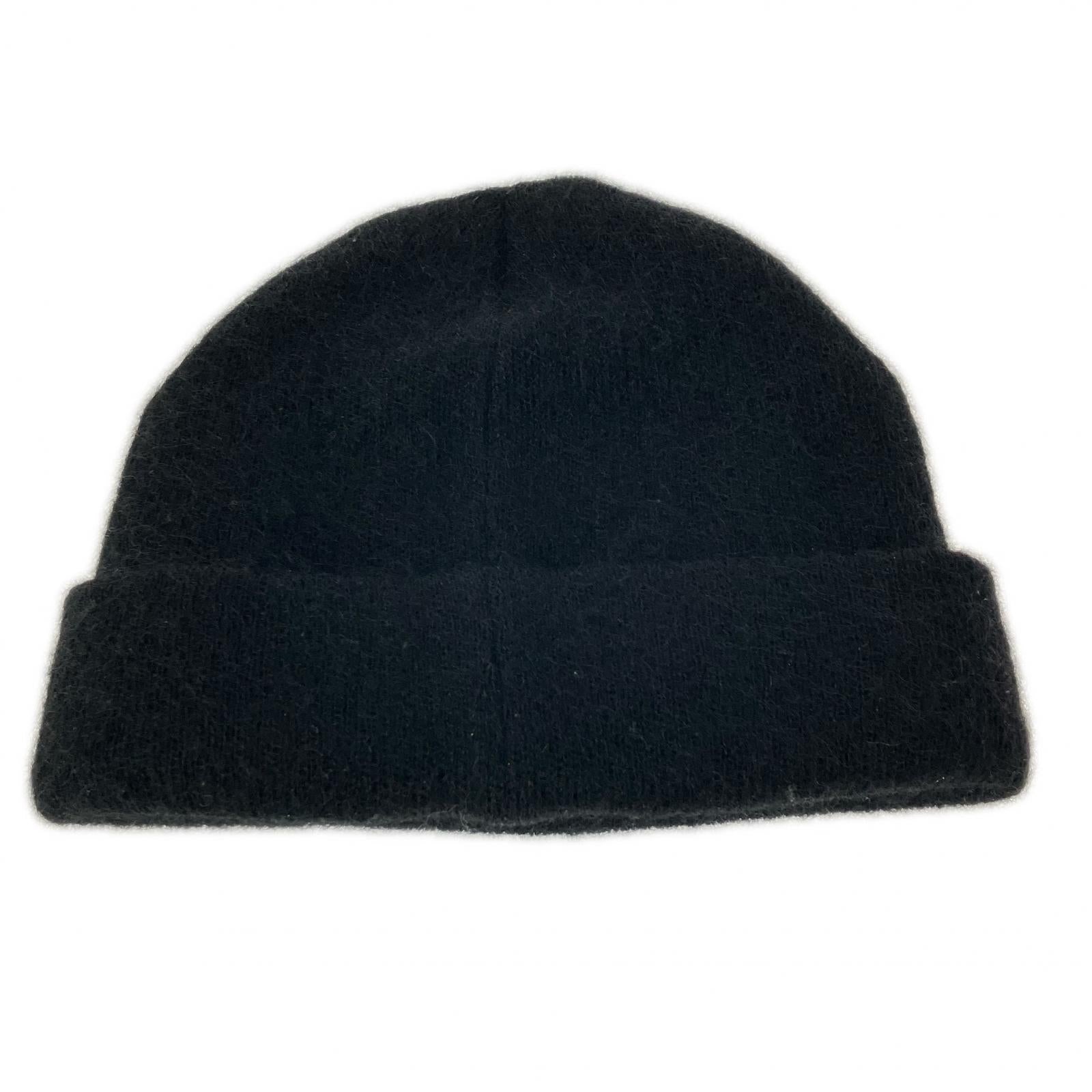 ニットキャップ 25AW Mohair Beanie BLACK 黒 ブラック