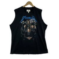 半袖Tシャツ AOYAMA ROCK ノースリーブ ブラック