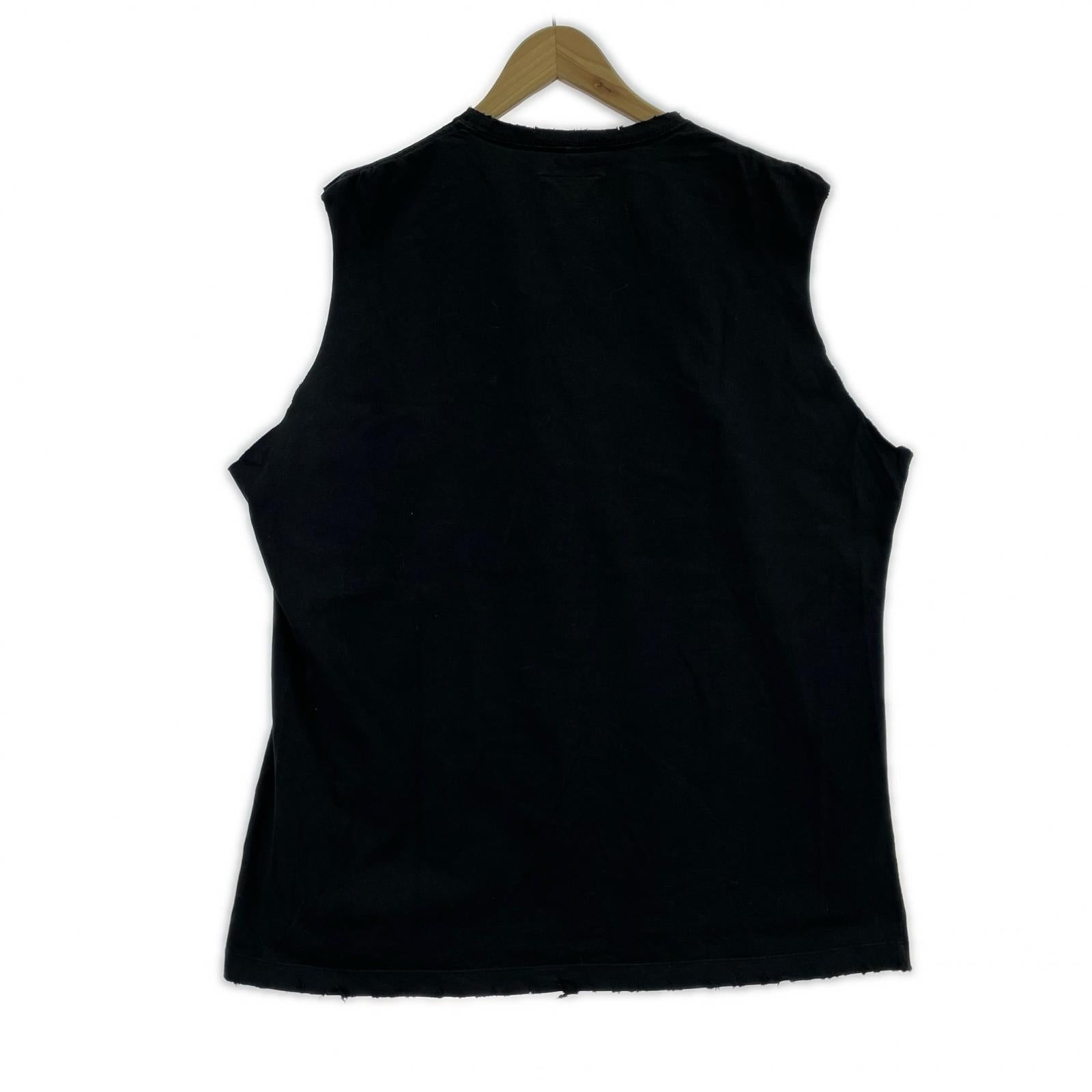 半袖Tシャツ AOYAMA ROCK ノースリーブ ブラック