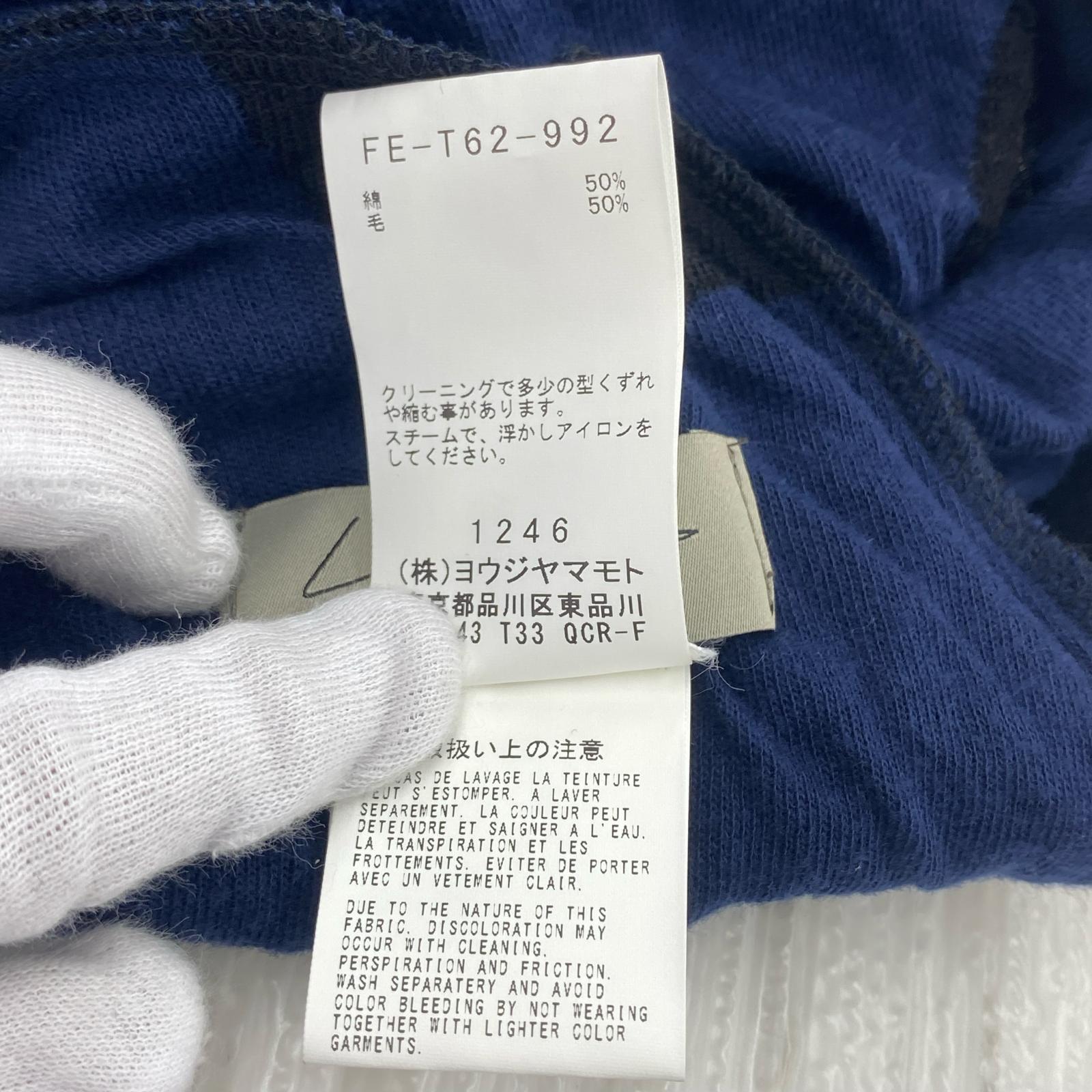 半袖Tシャツ ドット タートルネック ブラック/ブルー 2 ブラック