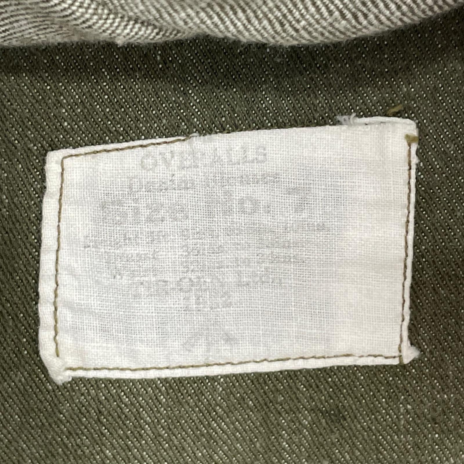 ジャケット 50s British Army Green Denim Jacket グリーン