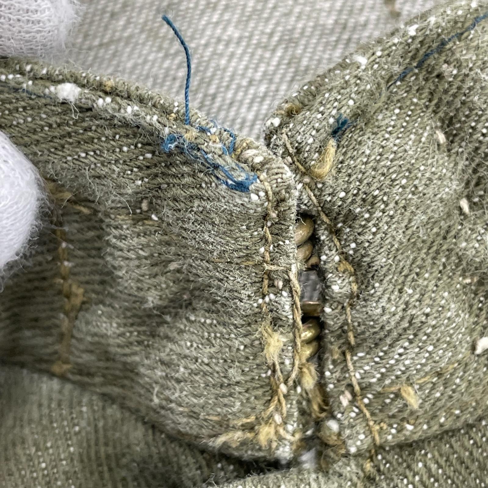 ジャケット 50s British Army Green Denim Jacket グリーン