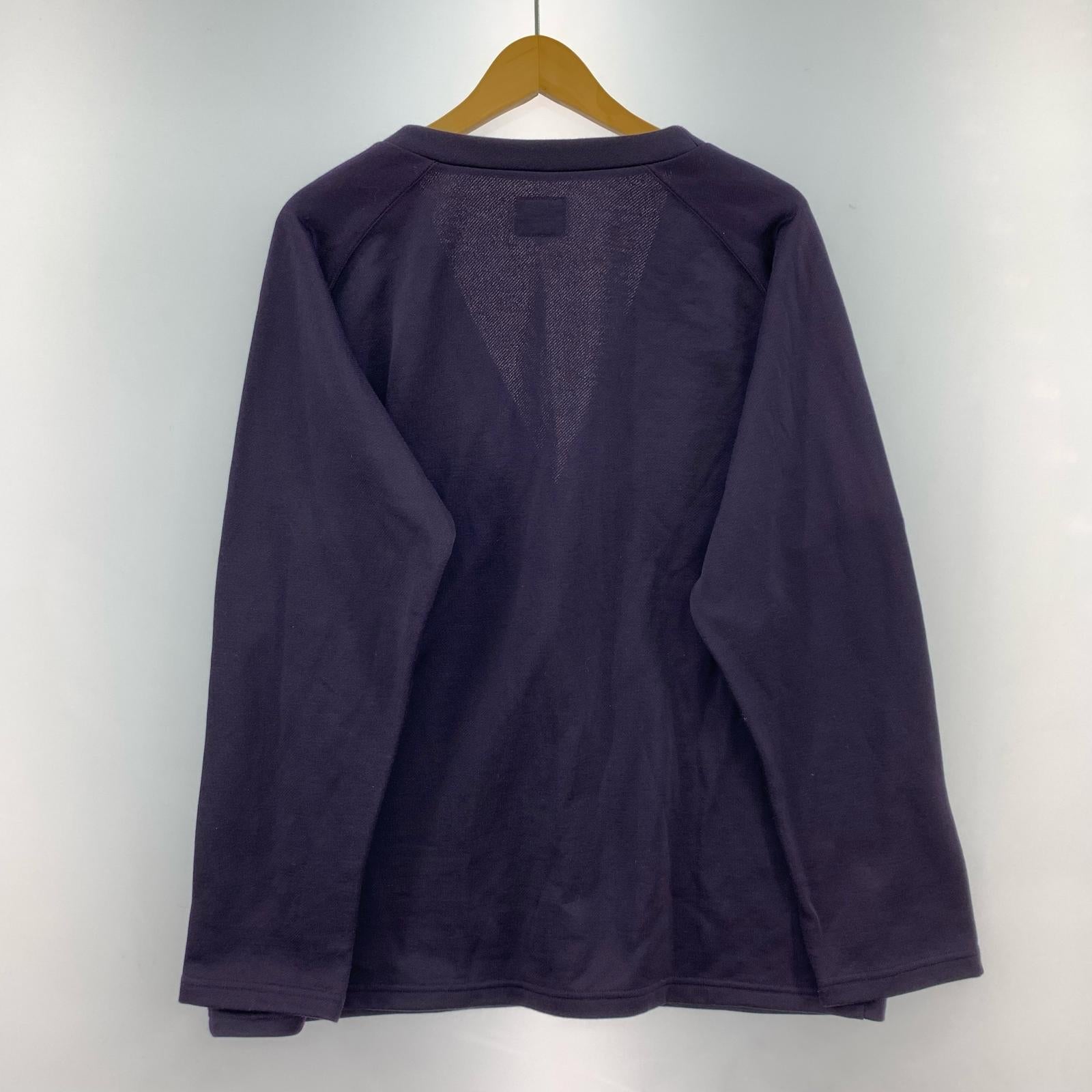 カーディガン V Neck Cardigan パープル(M) M パープル