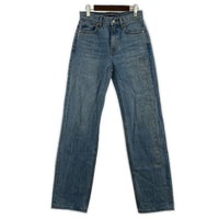 デニムパンツ Jeans with a vintage effect/デニムパンツ 25 ブルー