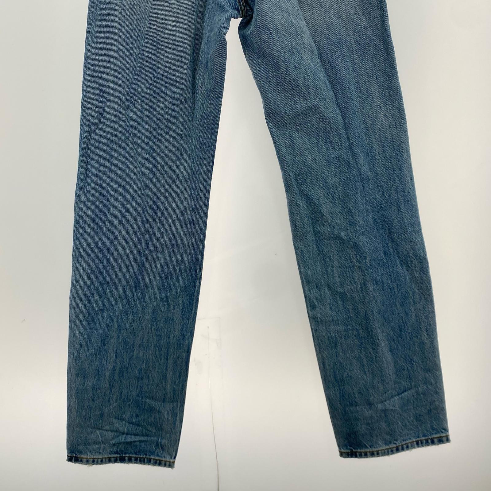 デニムパンツ Jeans with a vintage effect/デニムパンツ 25 ブルー