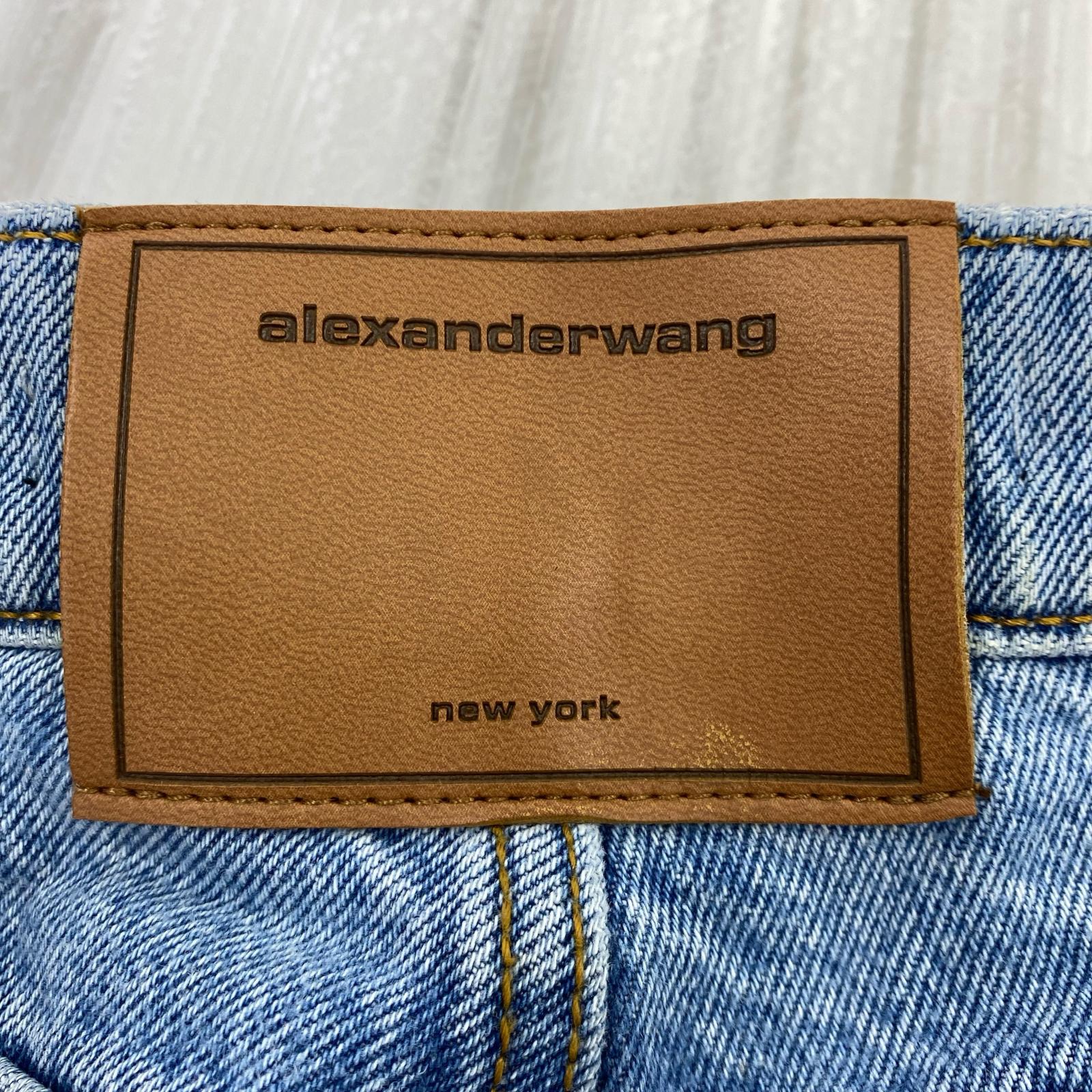 デニムパンツ Jeans with a vintage effect/デニムパンツ 25 ブルー