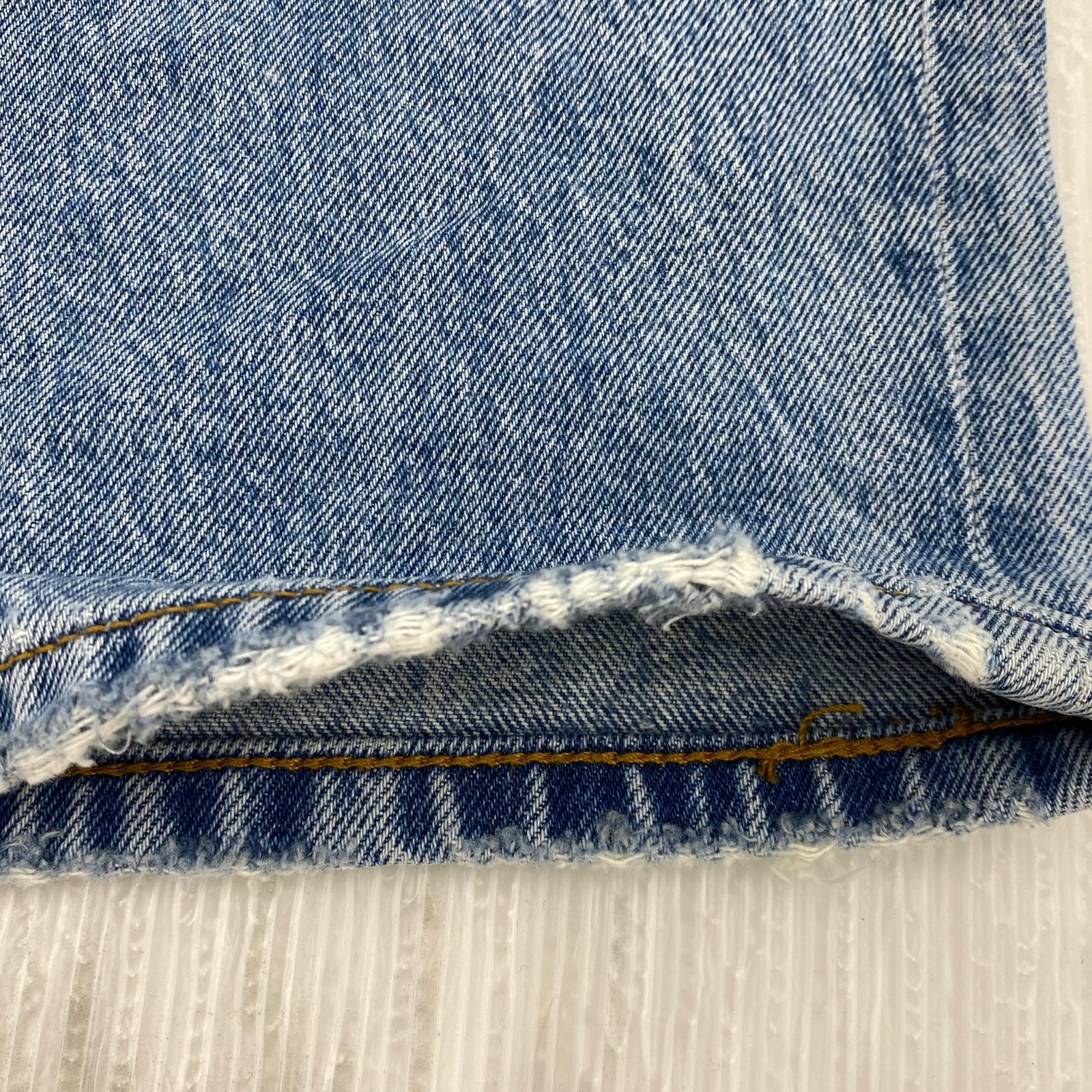 デニムパンツ Jeans with a vintage effect/デニムパンツ 25 ブルー