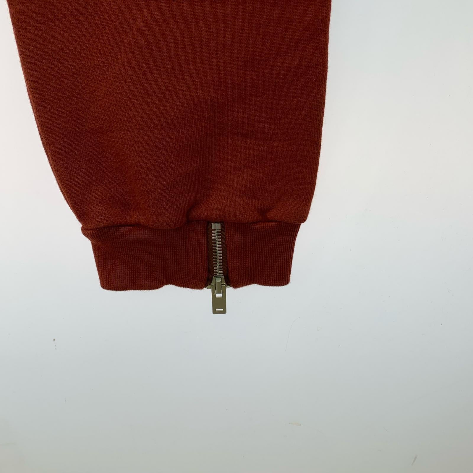 パンツ クロップド スウェット (48) 赤 48 レッド