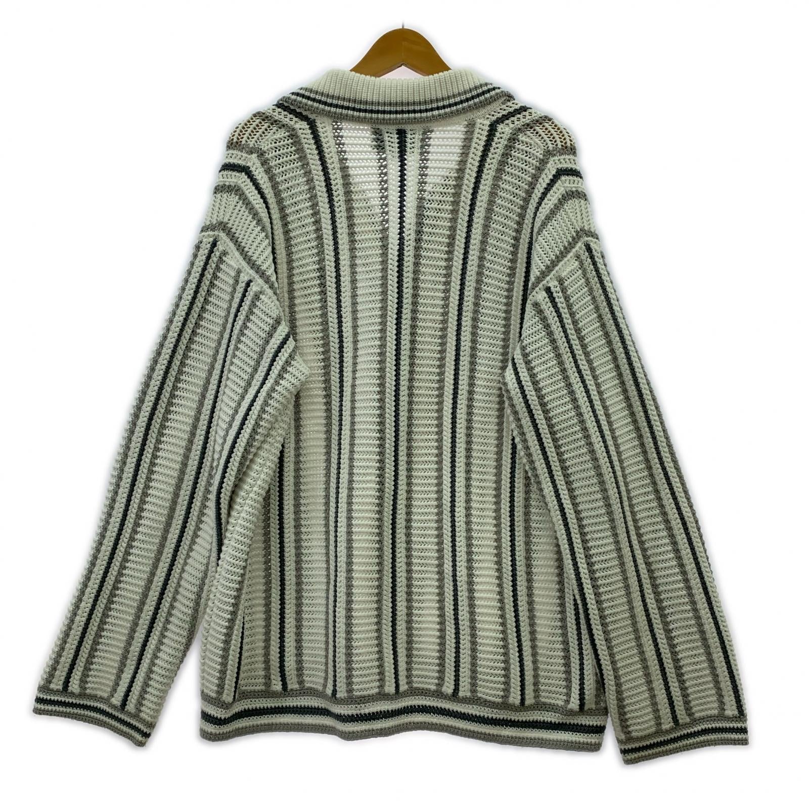 長袖シャツ 24AW CROCHET TEXTURED SHIRT (XL)