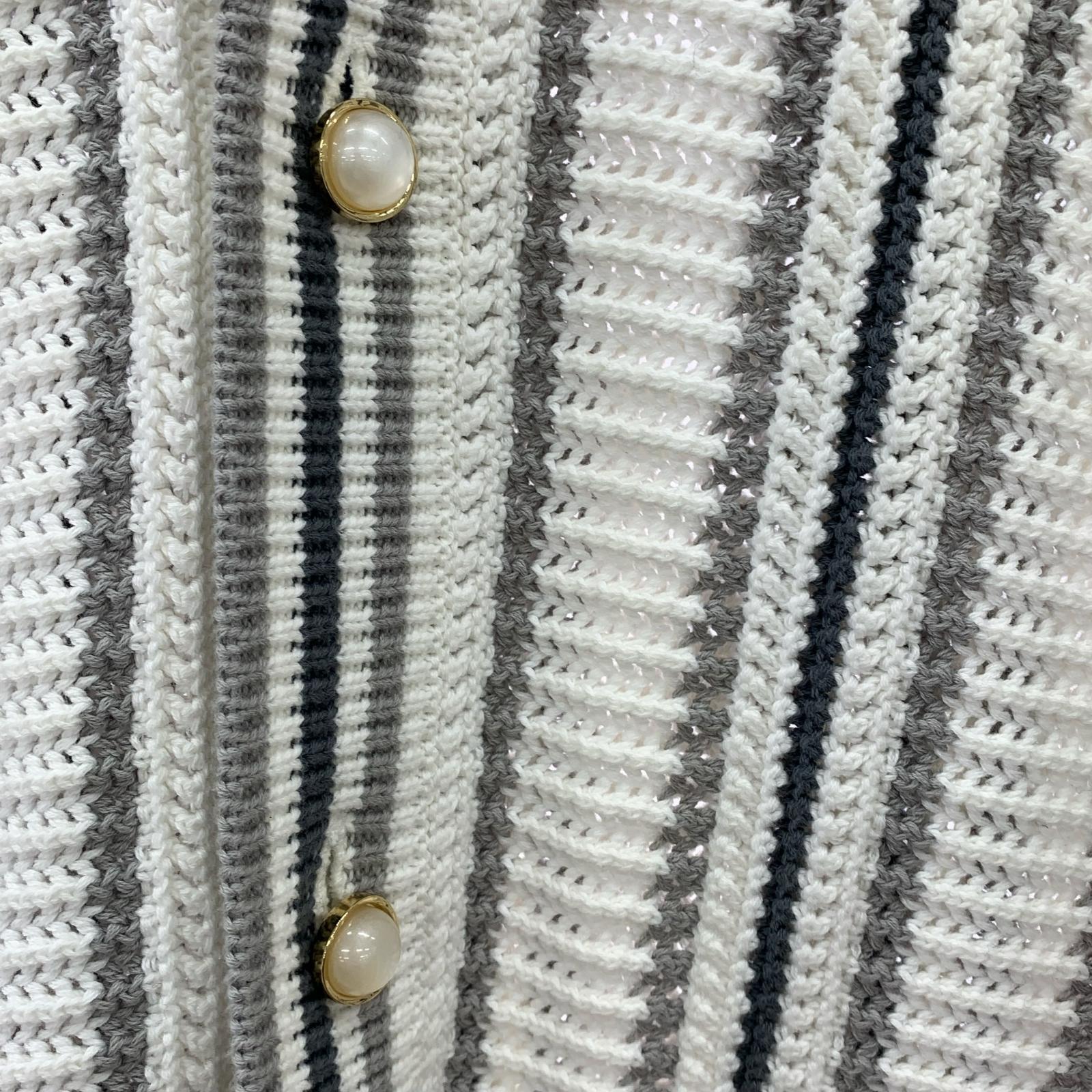 長袖シャツ 24AW CROCHET TEXTURED SHIRT (XL)