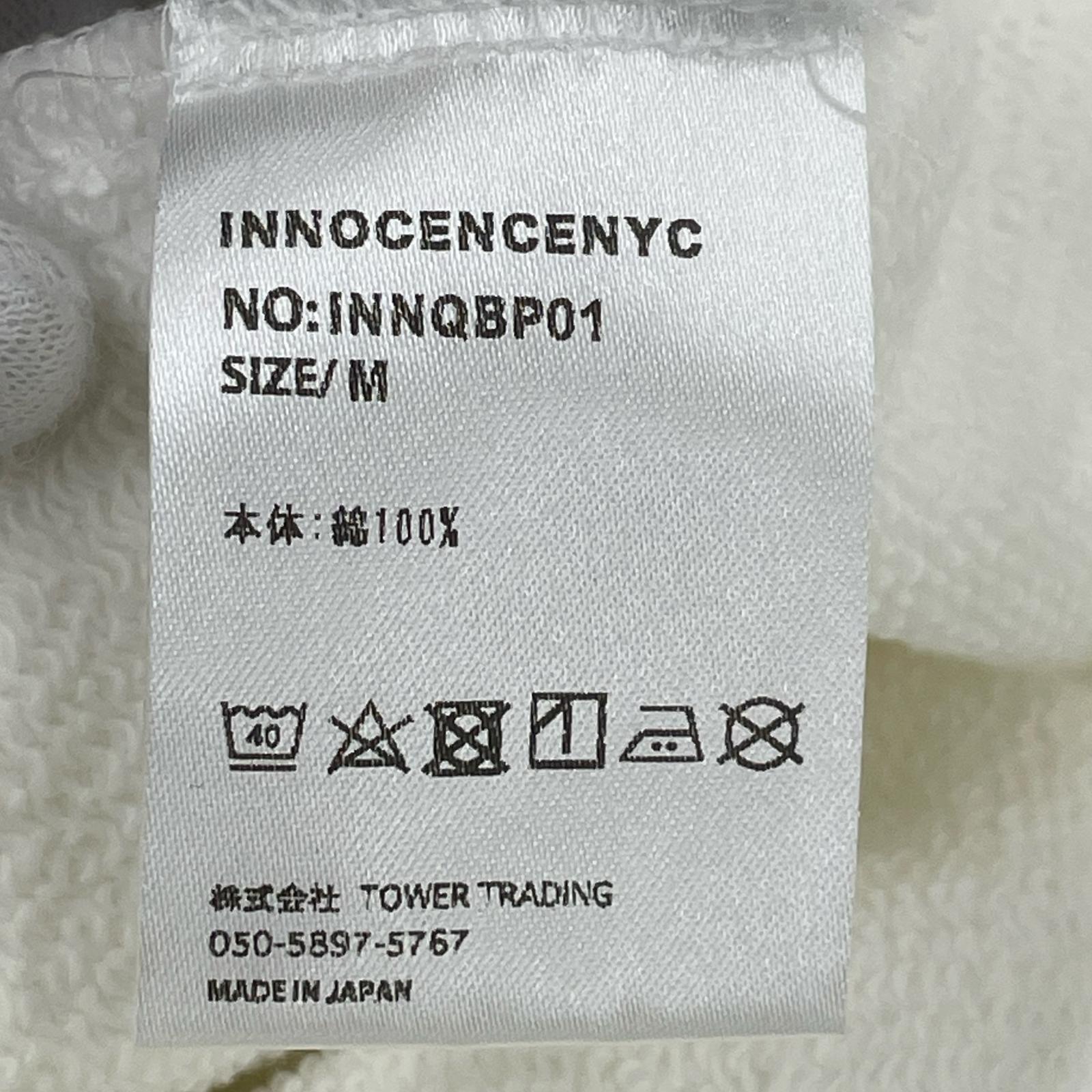 パンツ INNOCENCE NY QUEENS BAGGY SWEAT PANTS M ホワイト