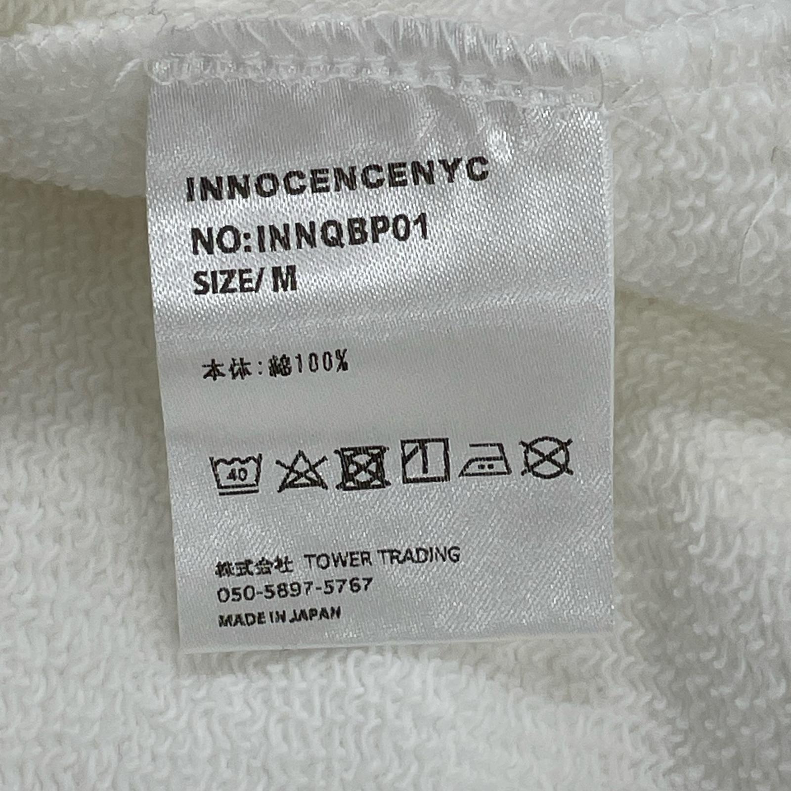パンツ INNOCENCE NY QUEENS BAGGY SWEAT PANTS M ホワイト